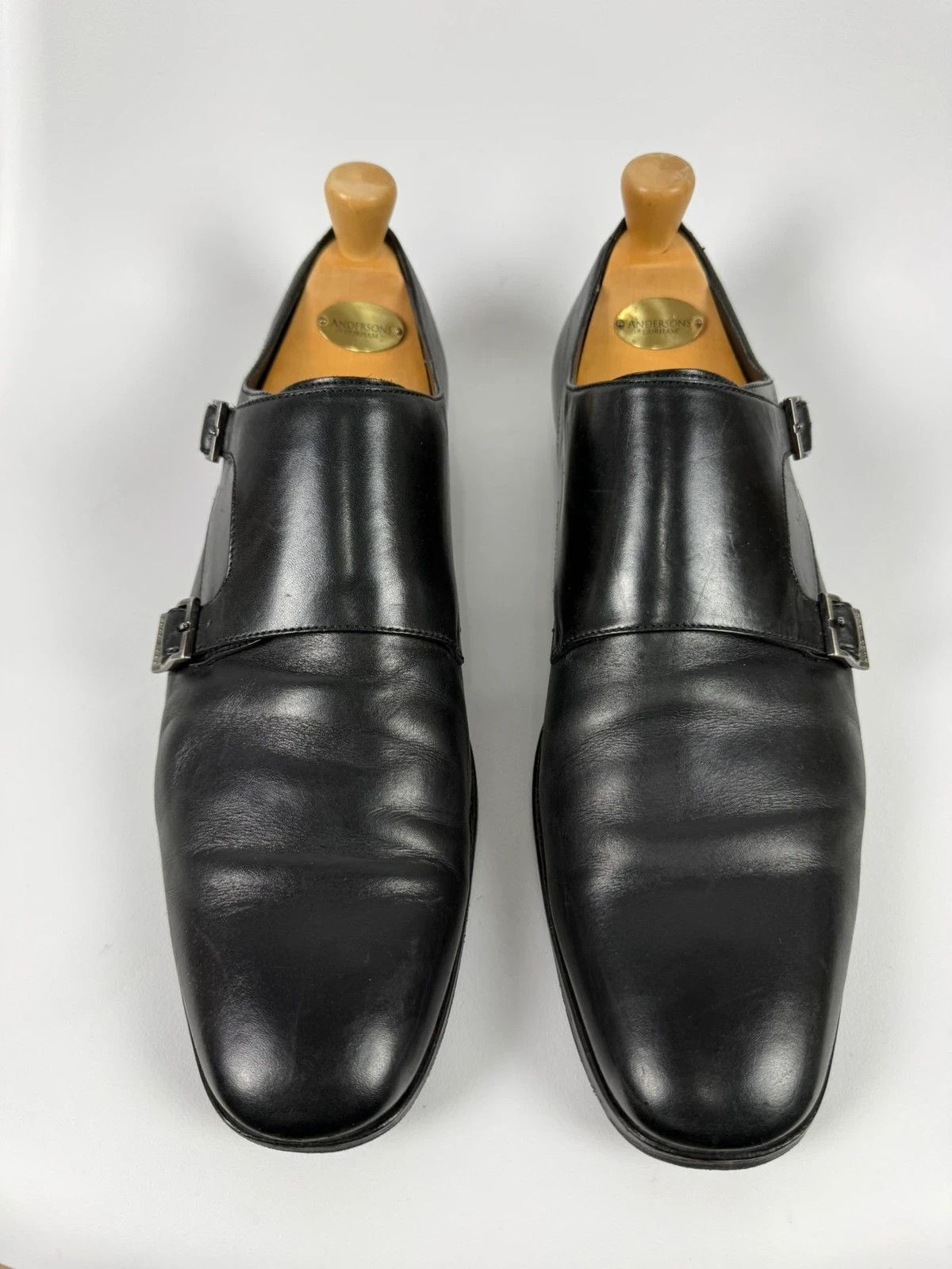 Hugo Boss Hugo Boss Genuine Leather Monks Shoes size US13 Size US 13 / EU 46 - 2 Thumbnail