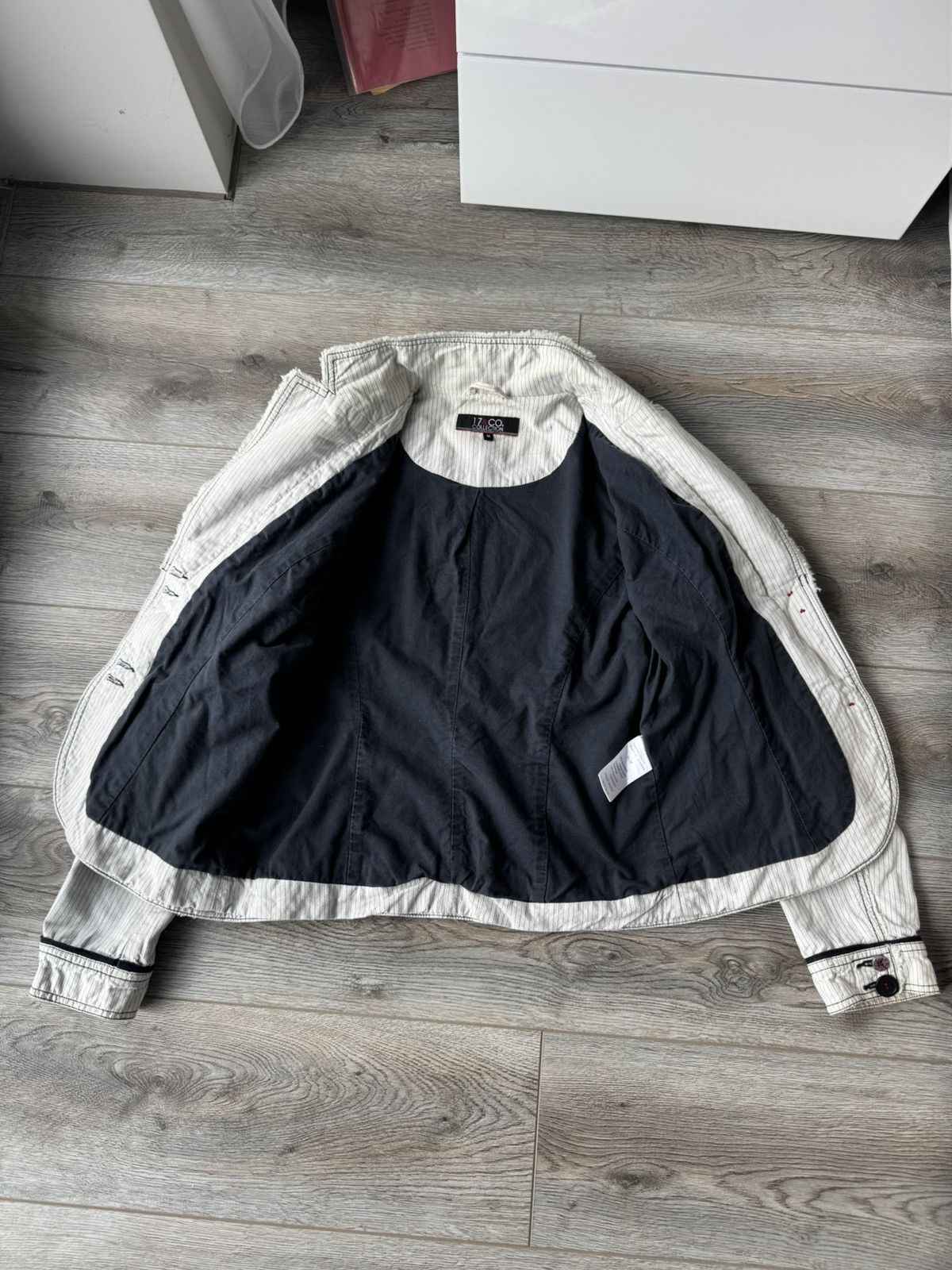 Junya Watanabe Vintage Japan Style Avant-Garde Y2k Blazer Jacket Size M / US 6-8 / IT 42-44 - 9 Thumbnail