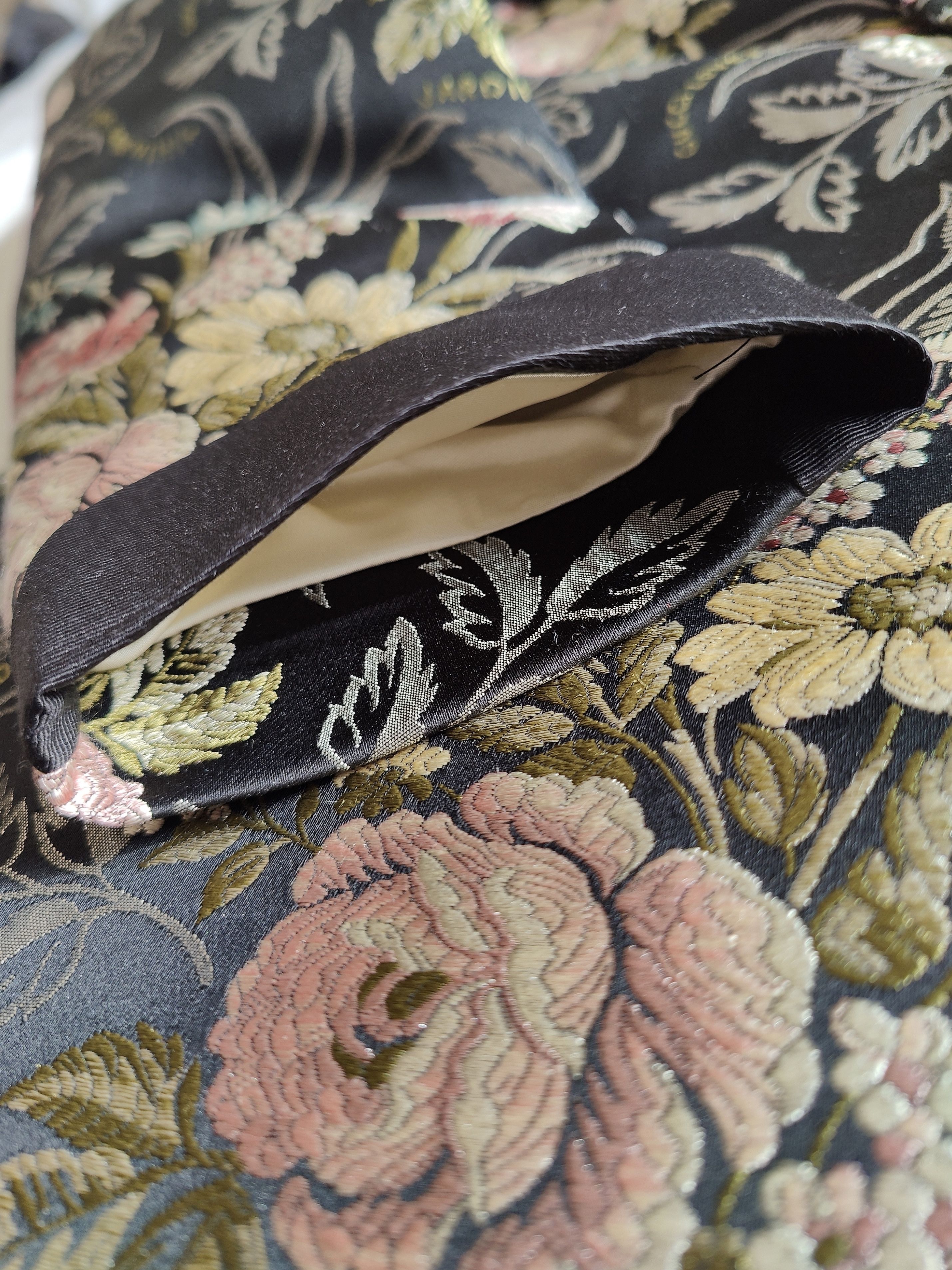 Gucci Gucci Silk Floral Jacquard Jacket Size 52R - 6 Thumbnail