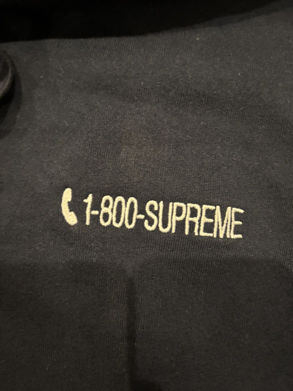 Supreme 1-800 Supreme Hoodie Navy Blue Size US S / EU 44-46 / 1 - 4 Thumbnail