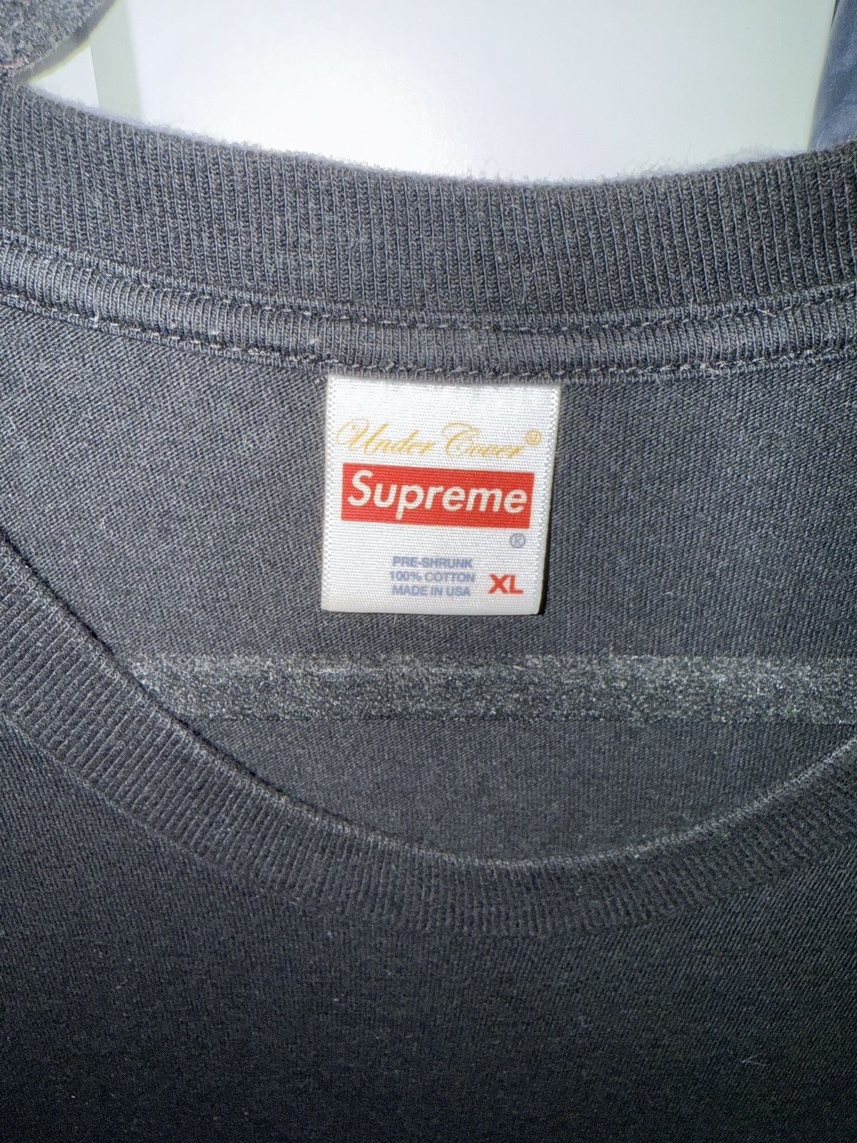 Supreme × Undercover Supreme x Undercover Public Enemy White House Tee - Black XL Size US XL / EU 56 / 4 - 4 Thumbnail