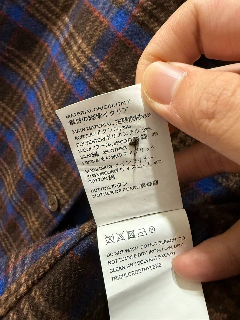 Our Legacy Our Legacy size44 Plaid woolen shirt Size US S / EU 44-46 / 1 - 5 Thumbnail