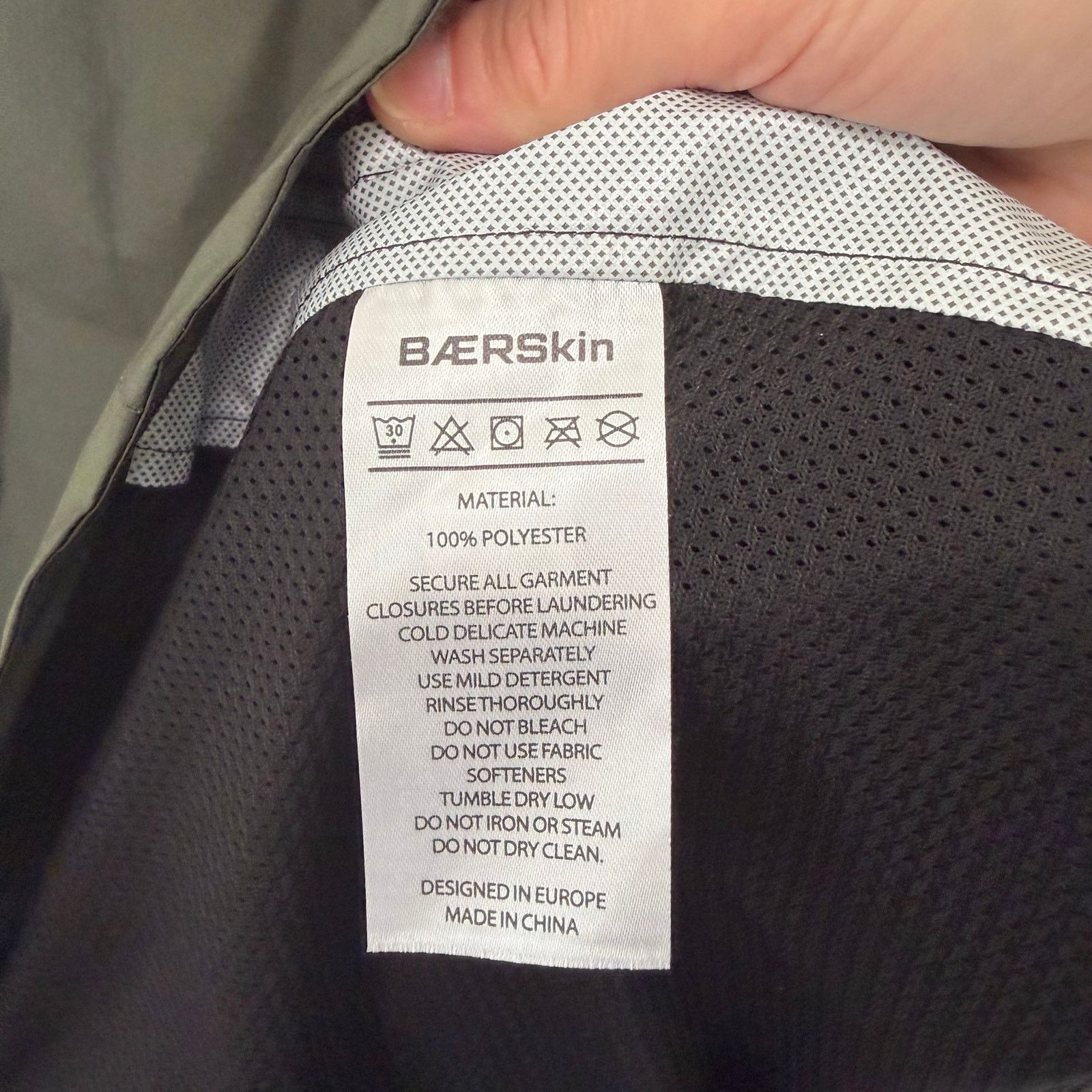 Other Baerskin Heavy Storm Rain Jacket Olive Green Sz L Size US L / EU 52-54 / 3 - 6 Thumbnail