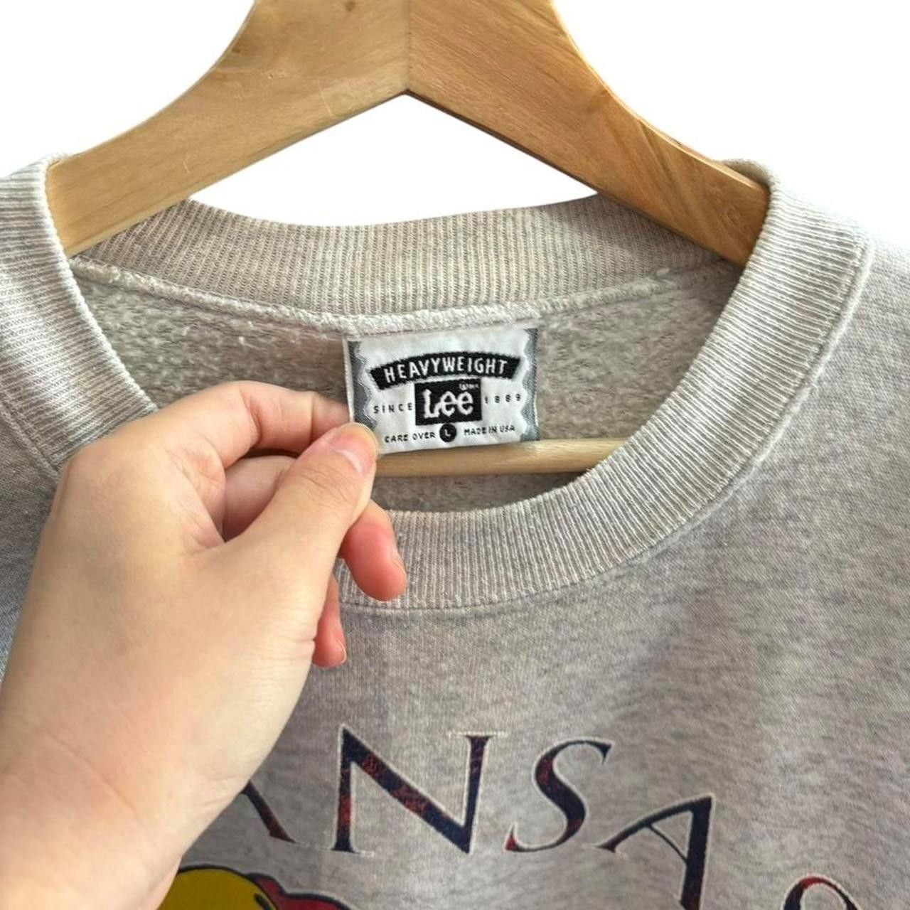 NFL × Vintage Vintage Kansas city sweatshirt size: L Size US L / EU 52-54 / 3 - 3 Thumbnail