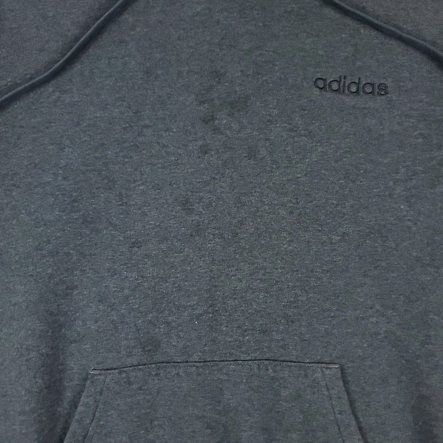 Adidas Vintage Adidas Hoodie Mens Medium Pullover Sweater Gray Logo Casual All Seasons Size US M / EU 48-50 / 2 - 5 Thumbnail