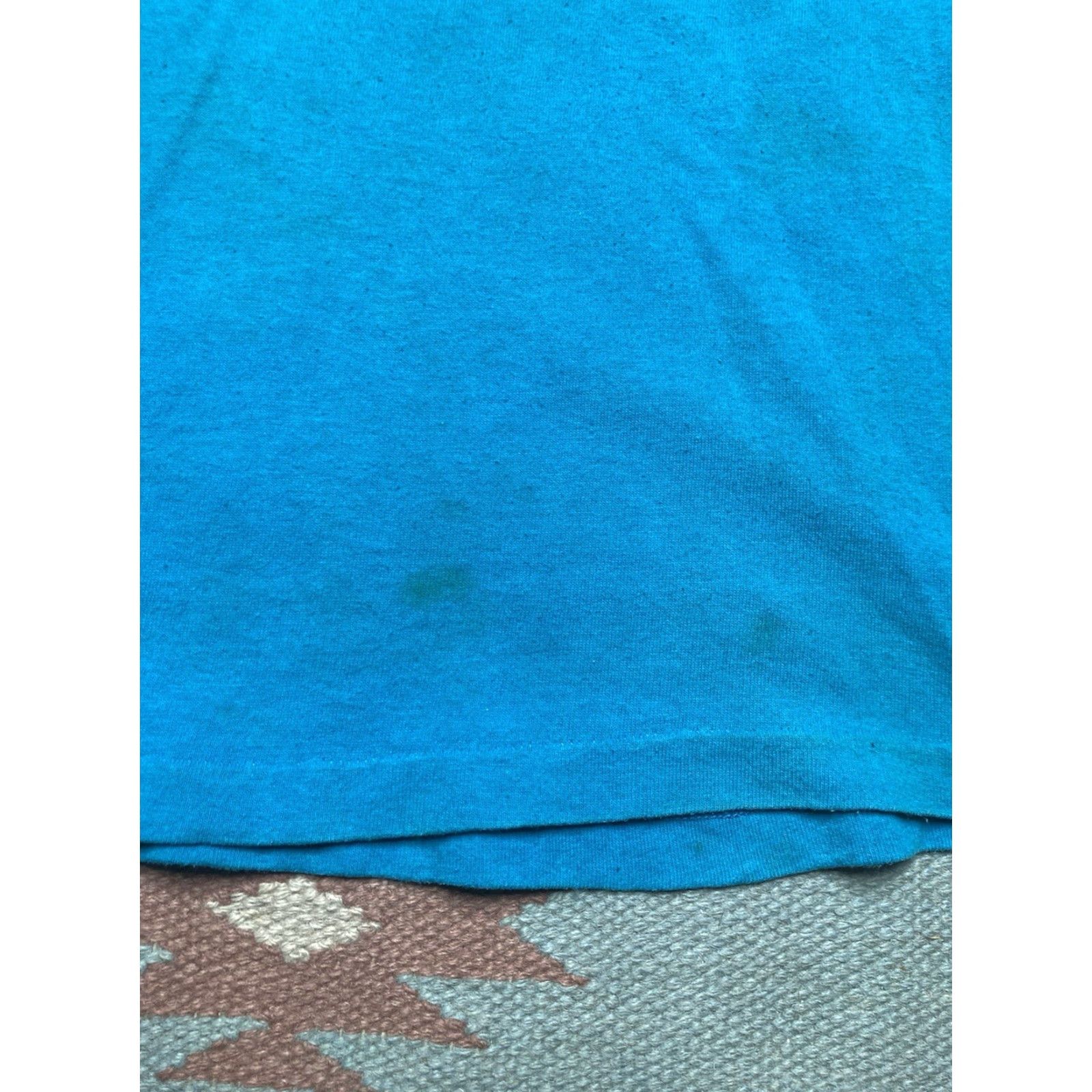 Ocean Pacific VINTAGE Ocean Pacific 90s T-Shirt Mens Graphic Surf Skate OP Single Stitch Teal Small Size US S / EU 44-46 / 1 - 6 Thumbnail