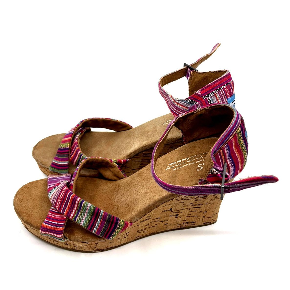 Toms Size 11 | TOMS Women’s Sienna Cork Wedge Sandal Shoes Size US 11 / IT 41 - 5 Thumbnail