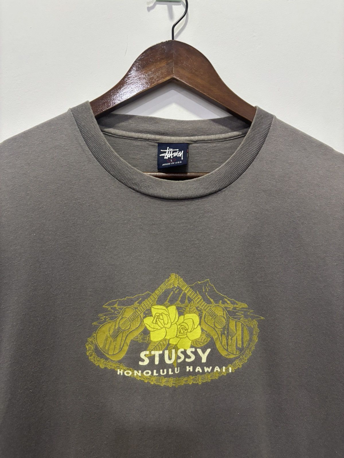 Stussy × Vintage Vintage Stussy Honolulu Hawaii Tshirt Size US L / EU 52-54 / 3 - 2 Thumbnail