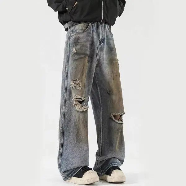 Designer Makihara x Fuji Distressed Jeans Size US 28 / EU 44 - 4 Thumbnail