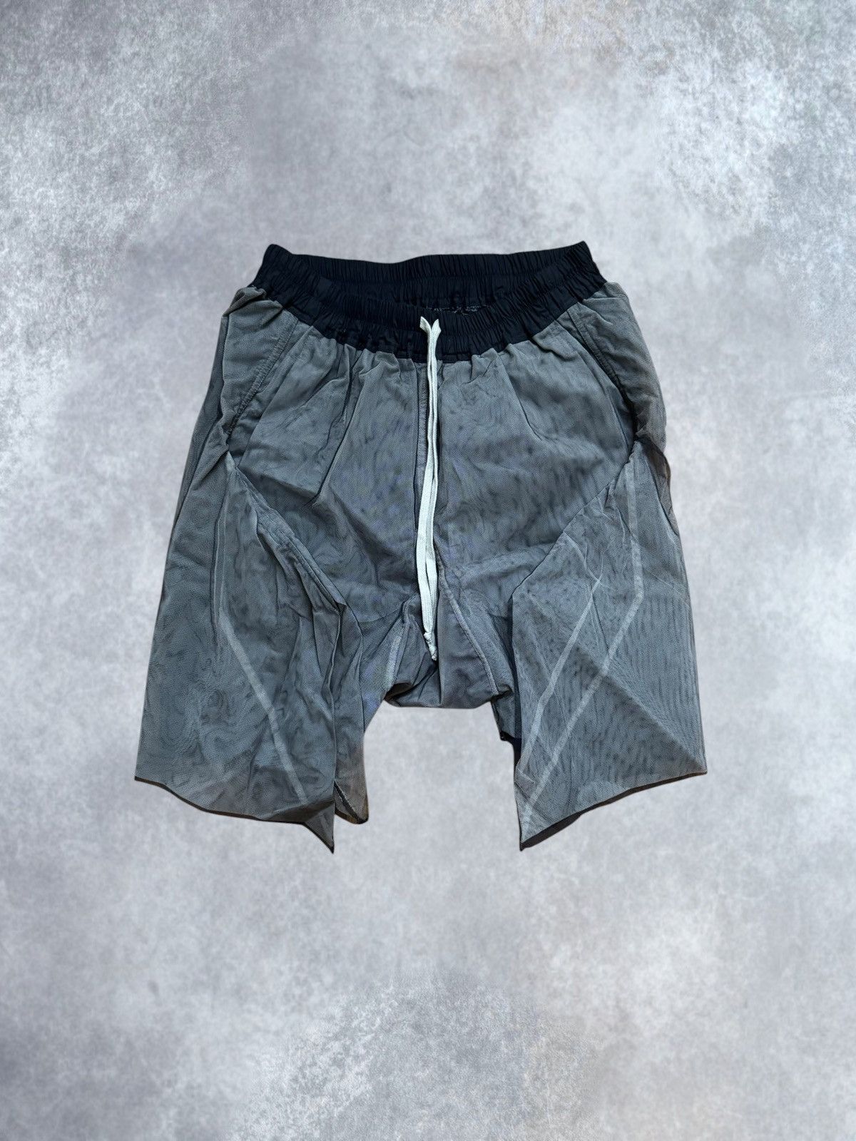 Rick Owens Rick Owens Sample Mesh-Style Overlays Abstract Cut Shorts Size US 30 / EU 46 - 1 Thumbnail