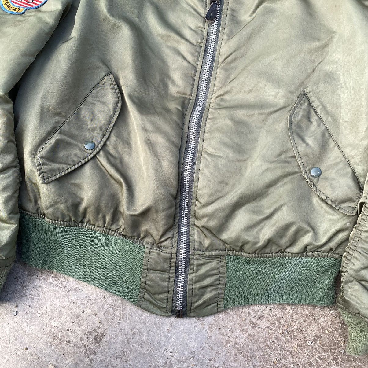 Alpha Industries Vintage ALPHA INDUSTRIES MA-1 Tomcat Bomber Jacket Size US M / EU 48-50 / 2 - 5 Thumbnail