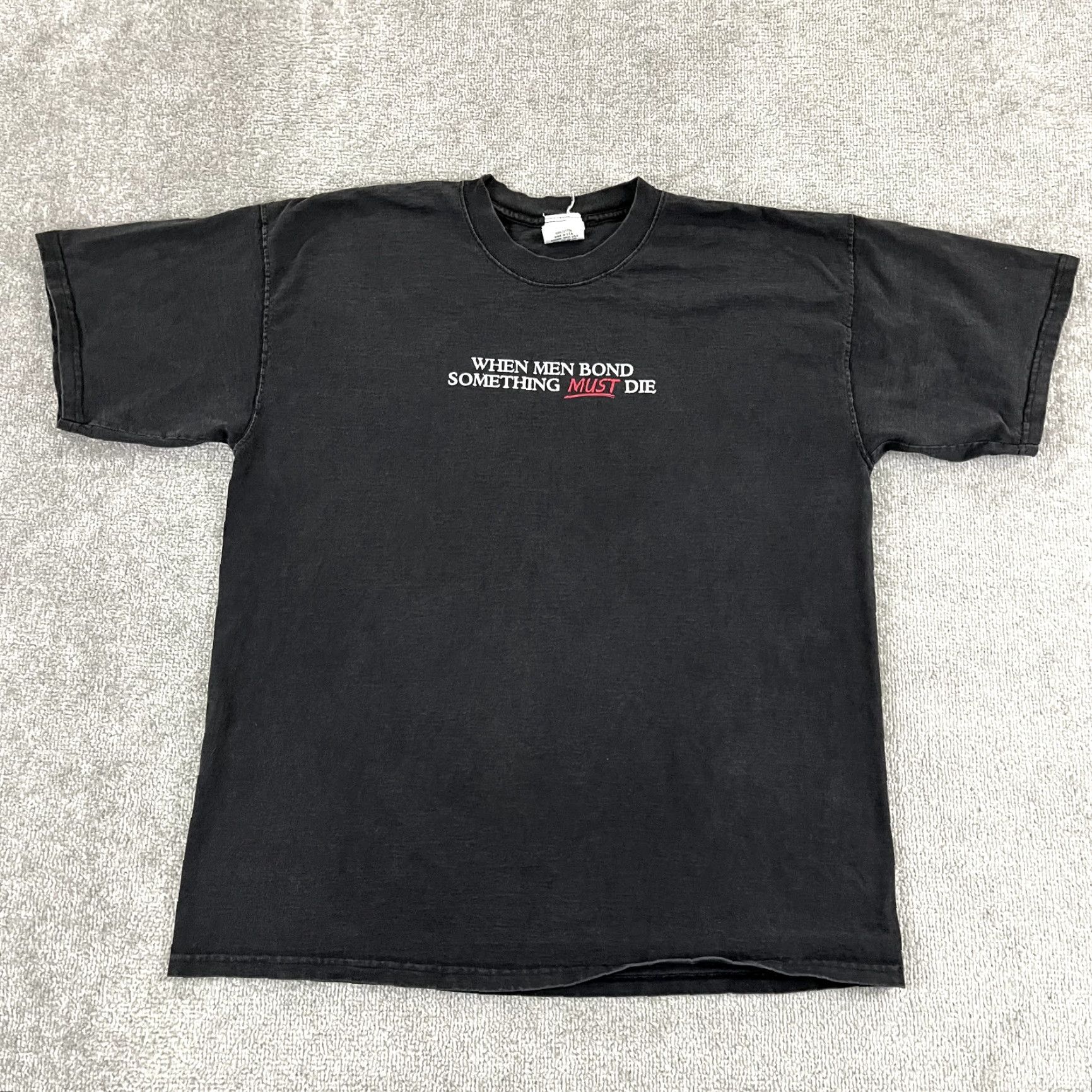 Vintage VINTAGE Rolling Thunder Shirt Mens XL Black Gray Hunting Deer Redneck Graphic Tee USA 90s Outdoors White Space: None? Size US XL / EU 56 / 4 - 3 Thumbnail