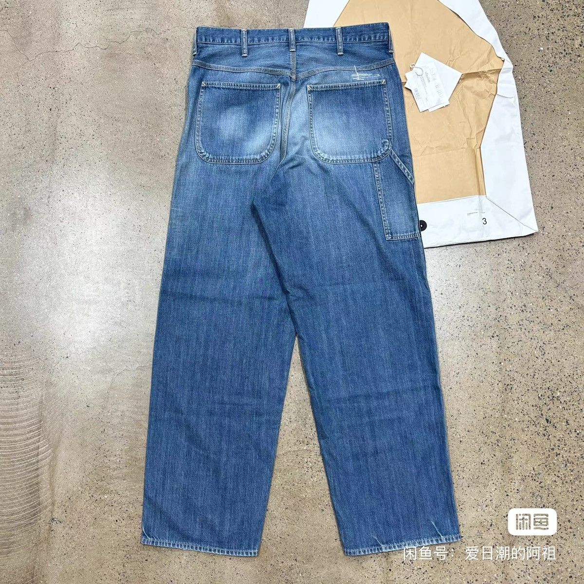 Visvim Visvim 25ss Carpenter Pants Dmgd ，size 3 Size US 36 / EU 52 - 2 Thumbnail