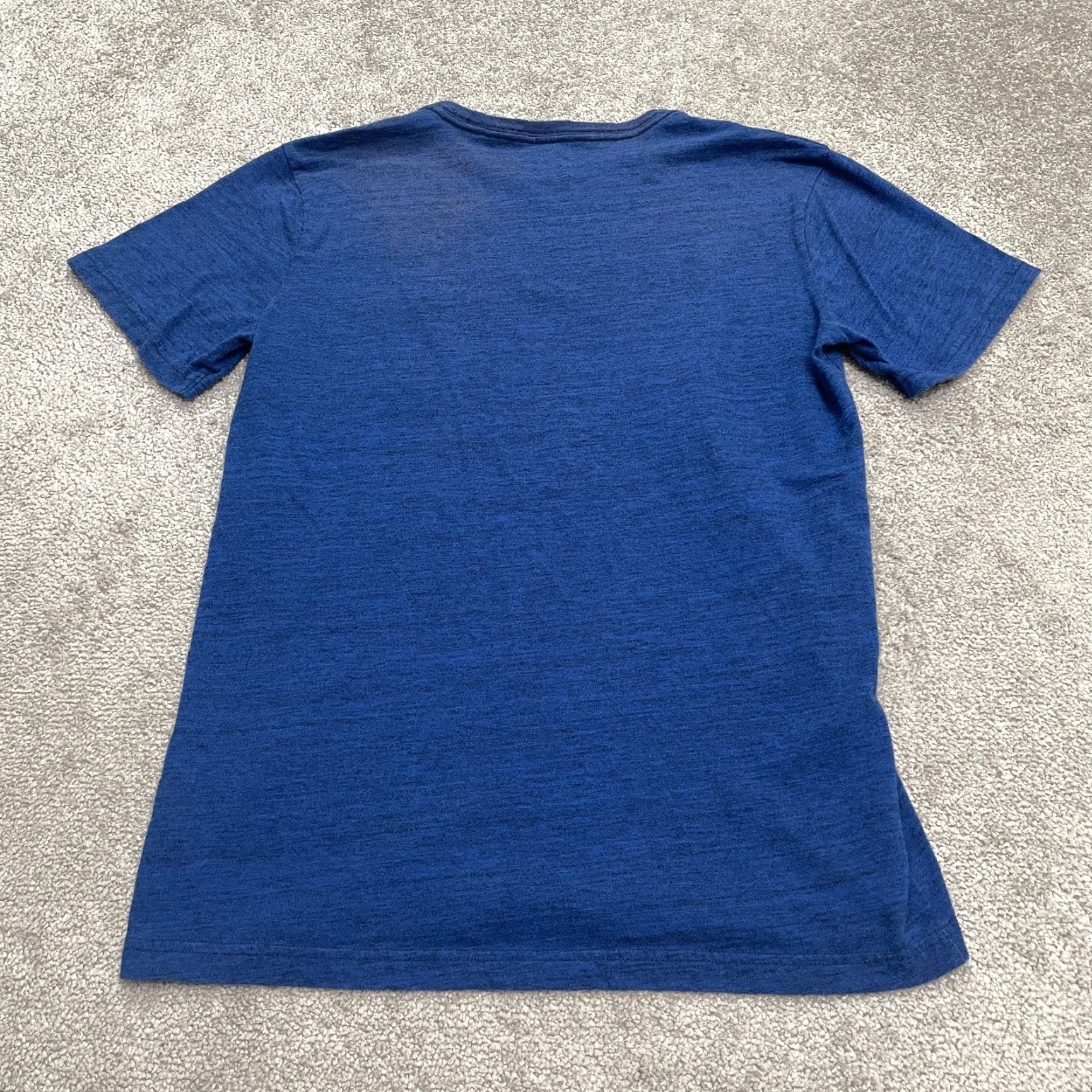 American Eagle Outfitters American Eagle Outfitters Wave Pocket Tee Mens Medium Heather Blue Beach T-Shirt Size US M / EU 48-50 / 2 - 2 Thumbnail