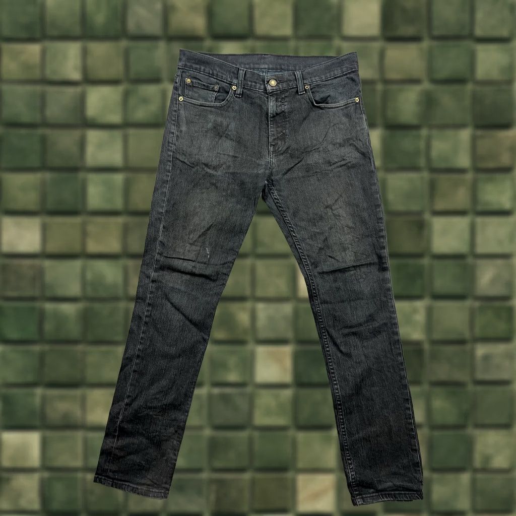 Levi's Vtg Levi’s 511 Mens Black Slim Fit Taper Leg Jeans 32x32 Regular Denim 5-Pocket Logo Size US 32 / EU 48 - 1 Thumbnail