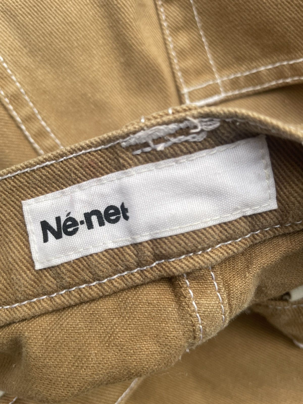 Issey Miyake × Japanese Brand × Ne-Net Ne-net Issey Miyake Baggy Denim Size US 27 - 14 Thumbnail