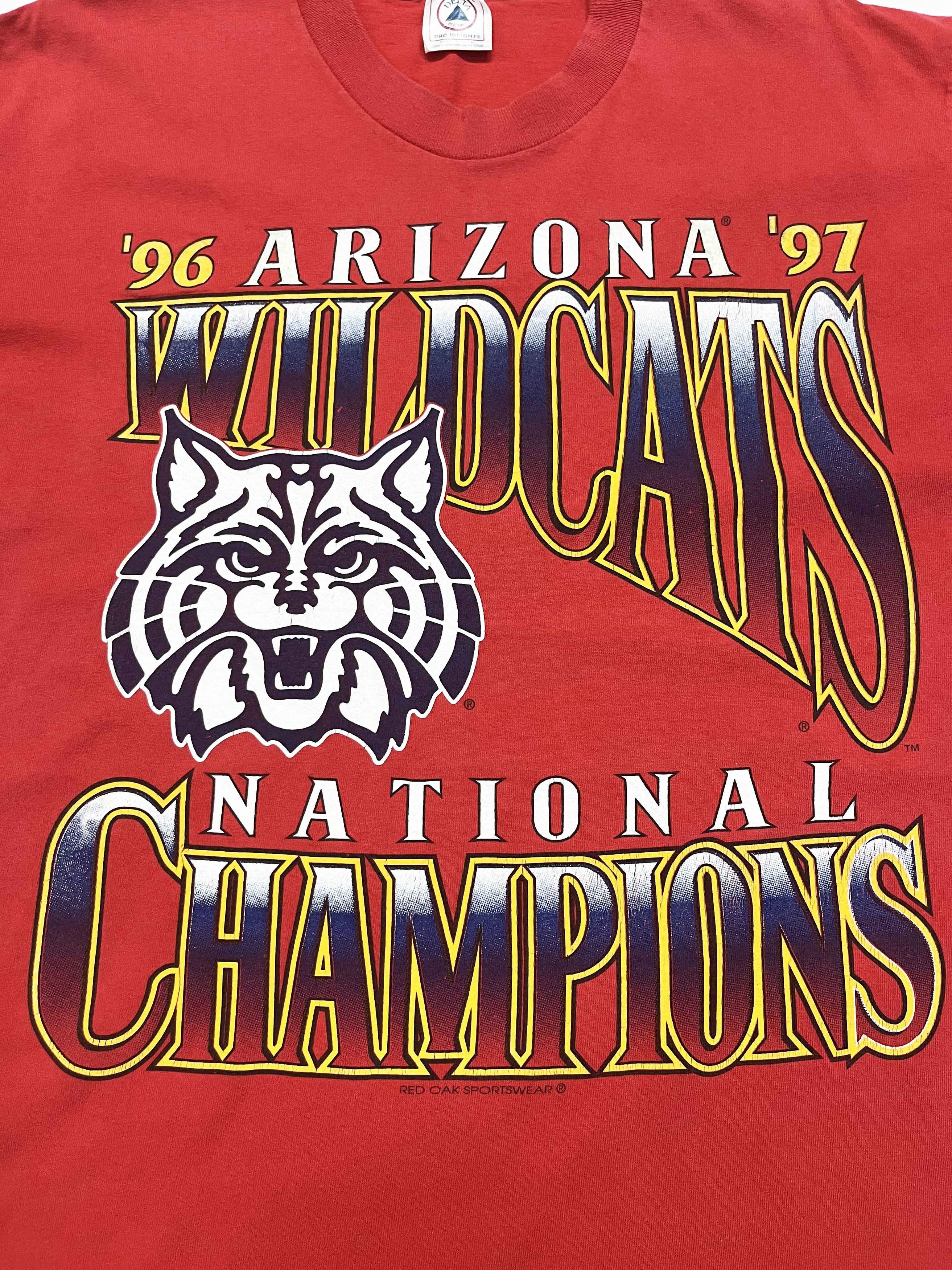 Delta Vintage Delta NCAA Arizona Wildcats Basketball T-Shirt Size US L / EU 52-54 / 3 - 2 Thumbnail