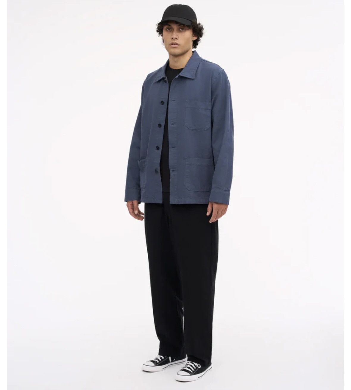 Colorful Standard Colorful Standard Organic Work Pre Washed Lava Gray Jacket Size US M / EU 48-50 / 2 - 15 Thumbnail