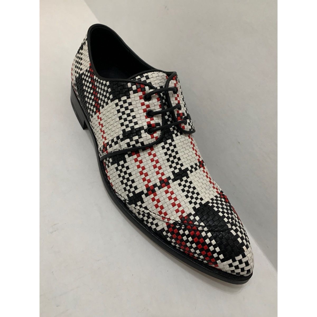 Helmut Lang HELMUT LANG WOVEN OXFORD LEATHER SHOES Size US 10 / EU 43 - 4 Thumbnail