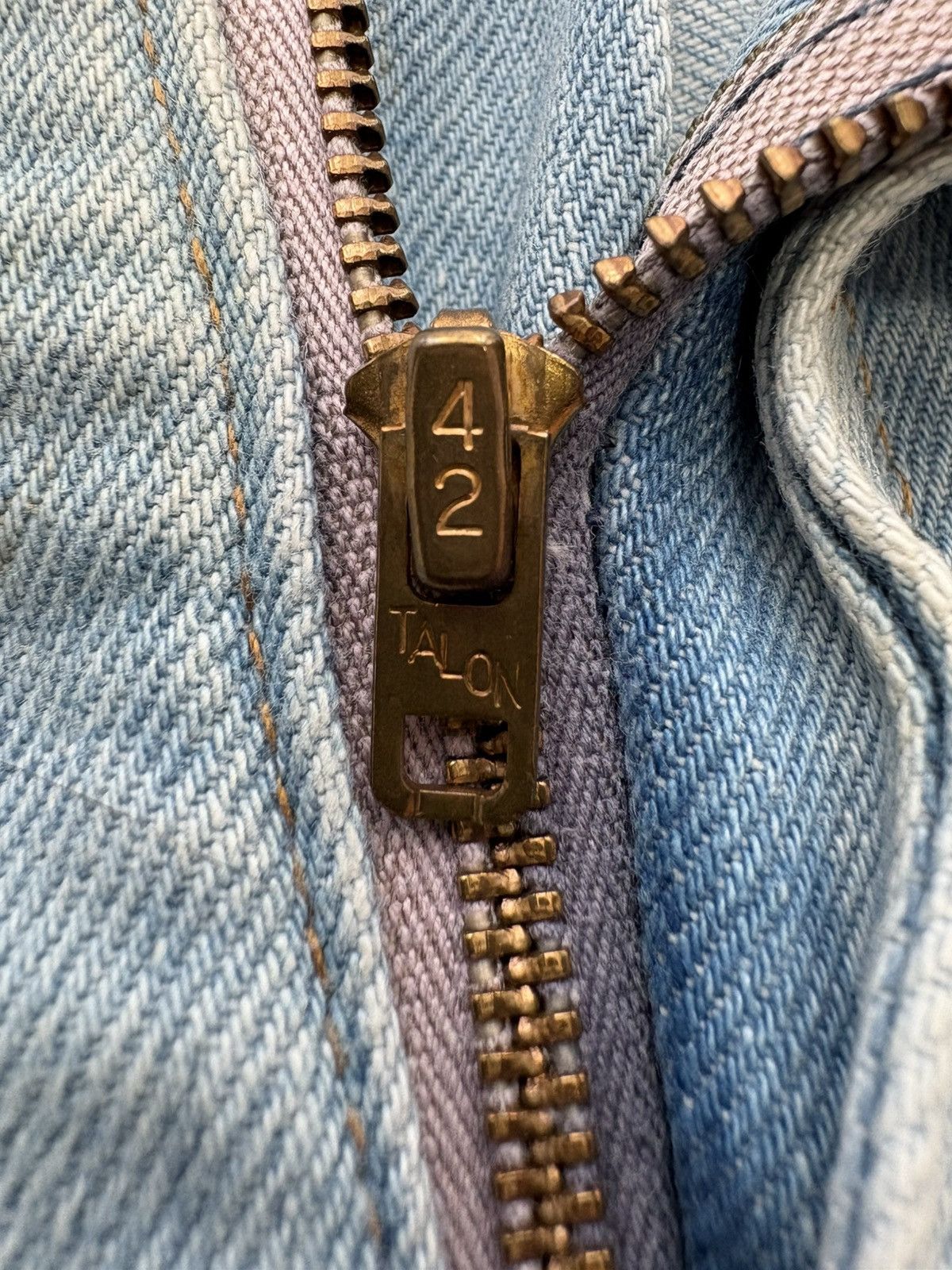 Levi's Vintage Clothing HOLY GRAIL 70’s ULTRA-RARE Levis 646 Orange Tab Museum Piece Size US 28 / EU 44 - 13 Thumbnail
