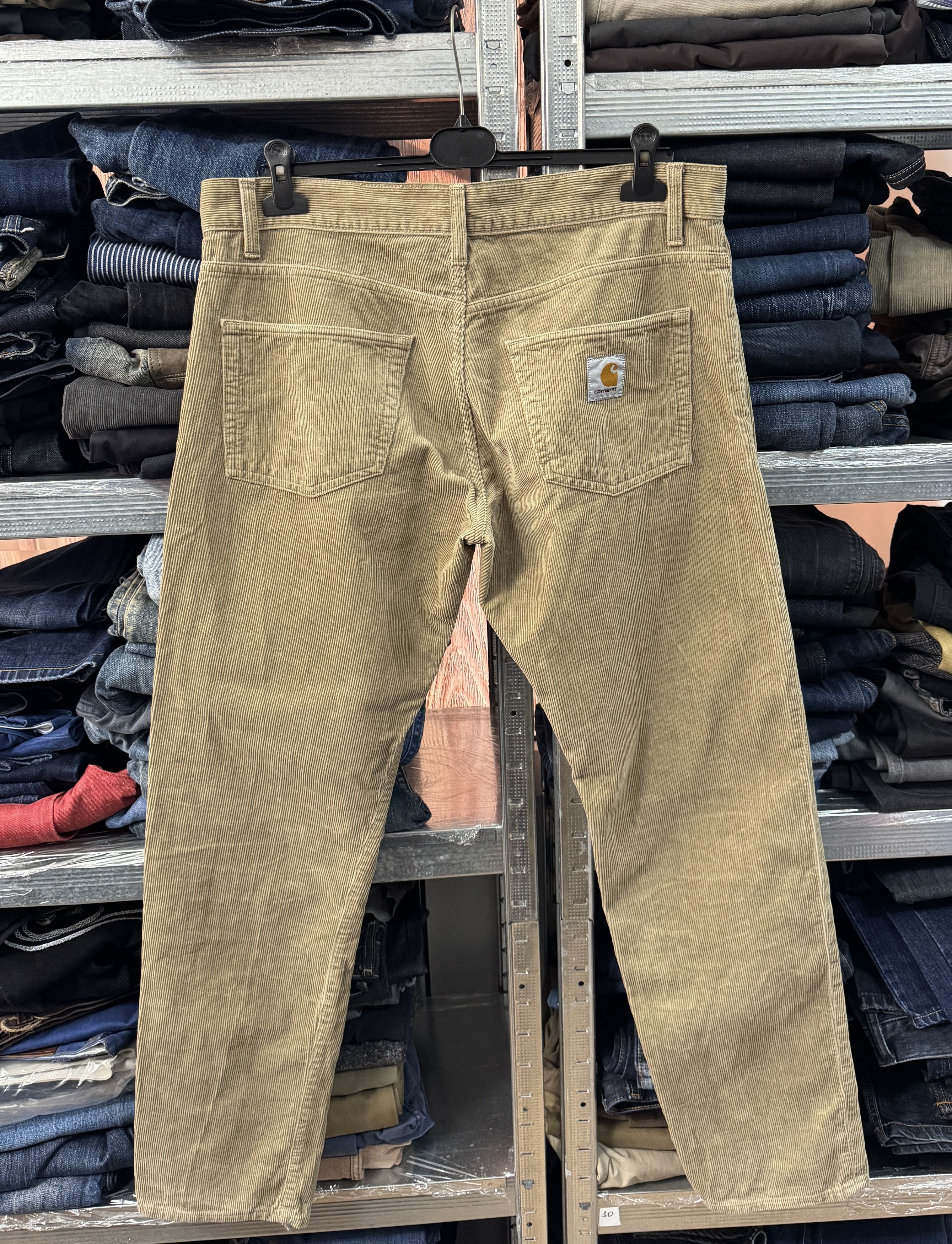 Carhartt WIP Klondike Pant Corduroy Velvet Logo