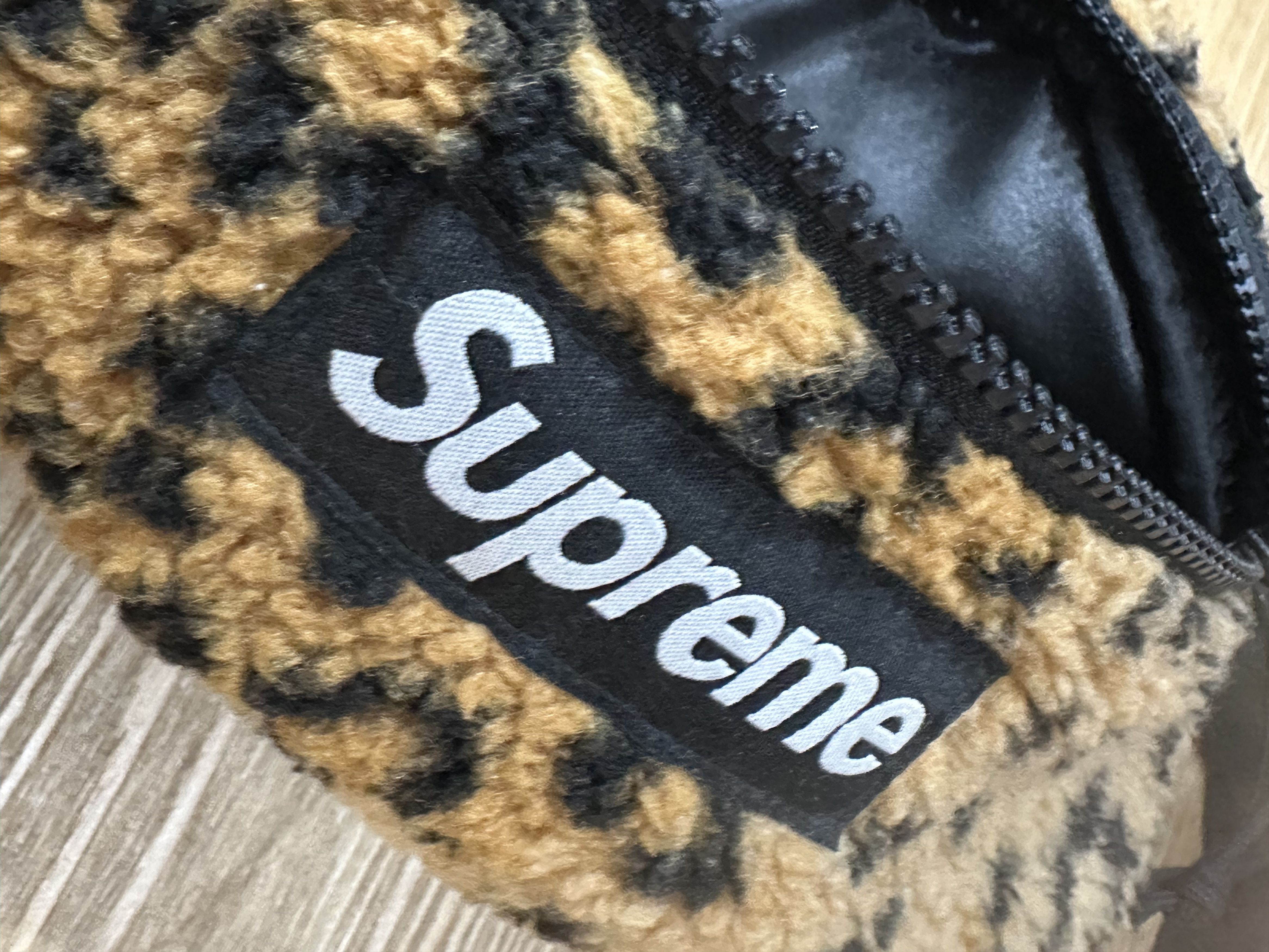 Supreme Supreme Leopard Fleece Waist Bag Size ONE SIZE - 5 Thumbnail