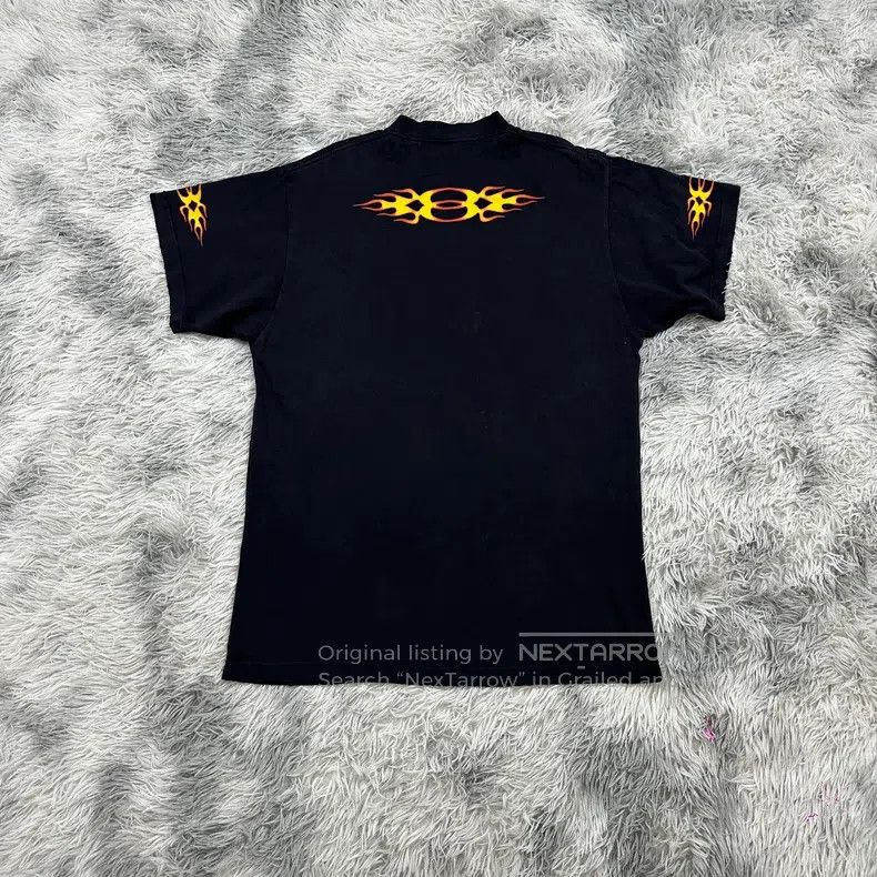 Balenciaga Balenciaga Distressed double ring alphabet logo short-slee Size US S / EU 44-46 / 1 - 5 Thumbnail
