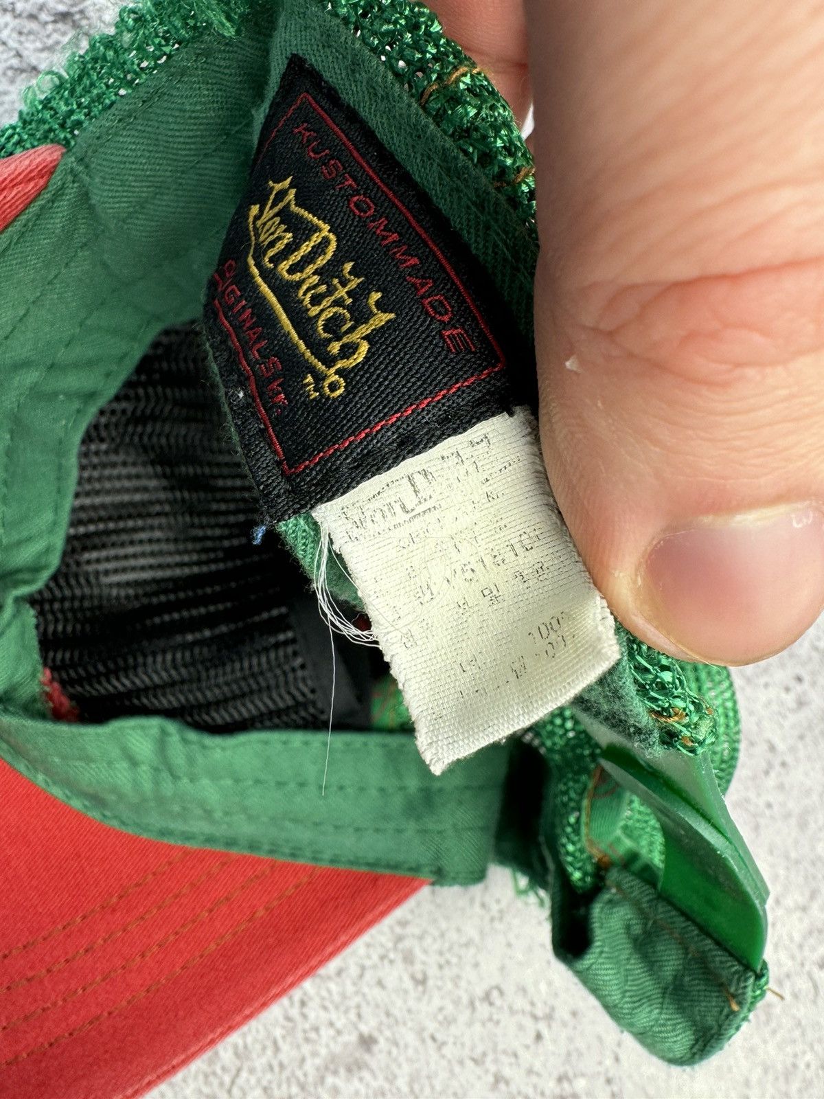 Japanese Brand × Vintage × Von Dutch Vintage Von Dutch Cap Hat Japanese Size ONE SIZE - 5 Thumbnail