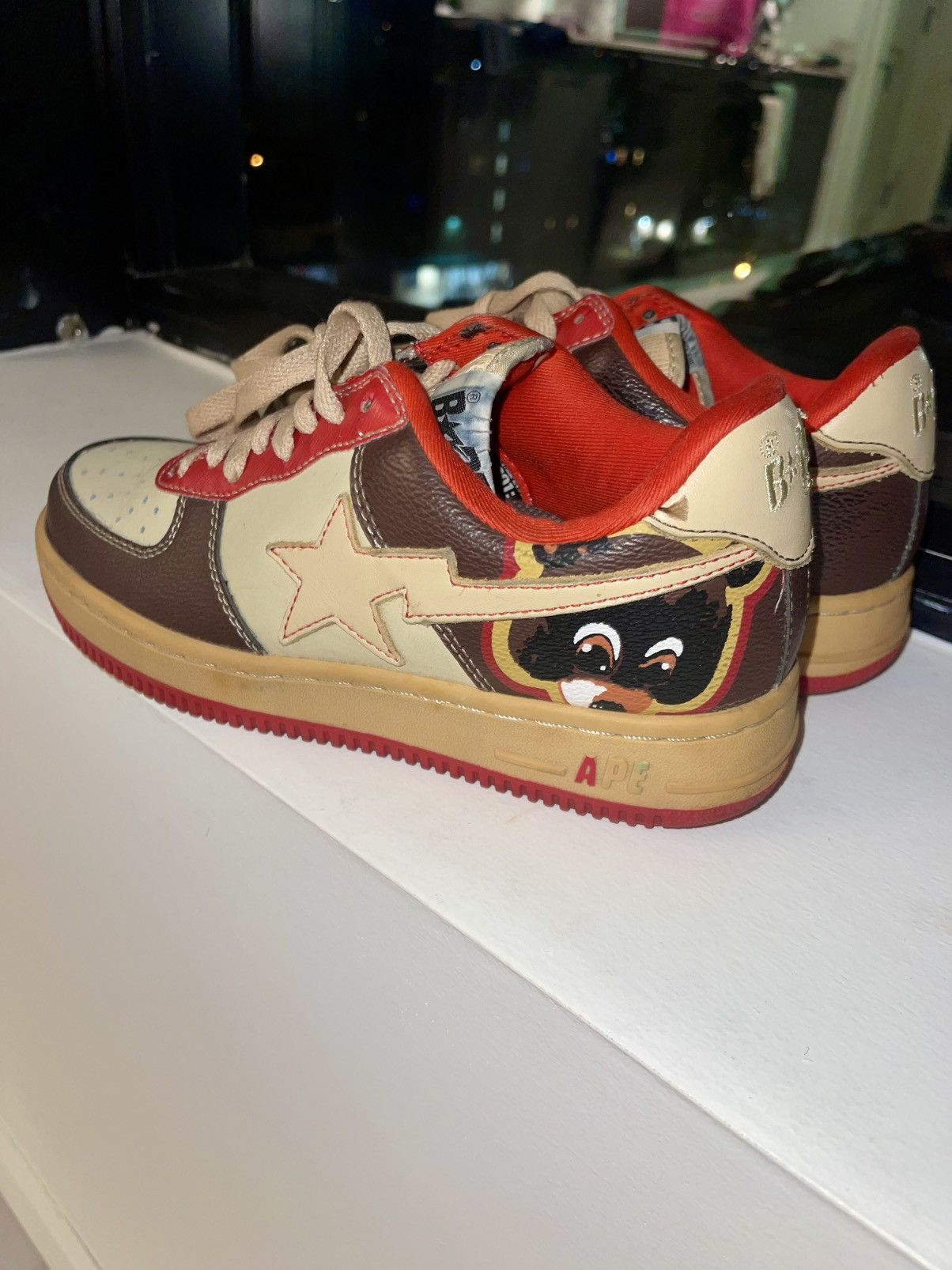 Bape Bape x Kanye West College Drop Out Bape’s Size US 6 / EU 39 - 3 Thumbnail