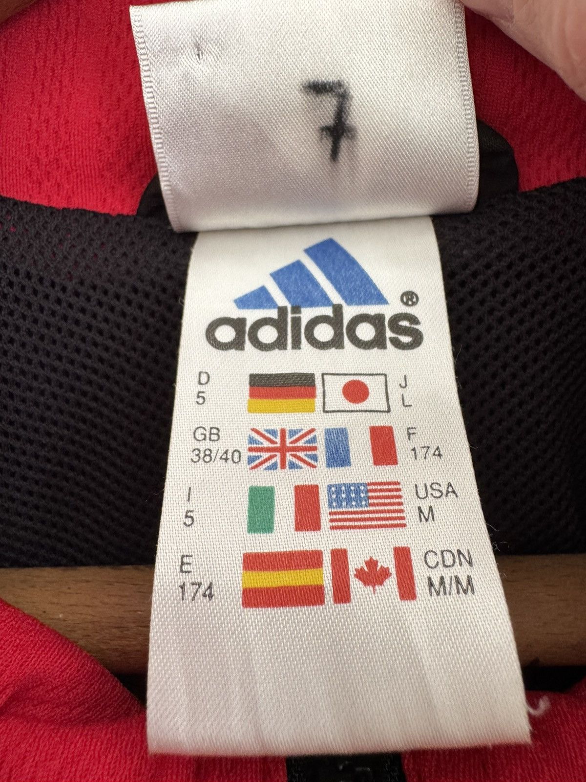 Adidas Vintage Adidas Busingen 2000-2001 Soccer Track Jacket Jersey Size US M / EU 48-50 / 2 - 14 Thumbnail