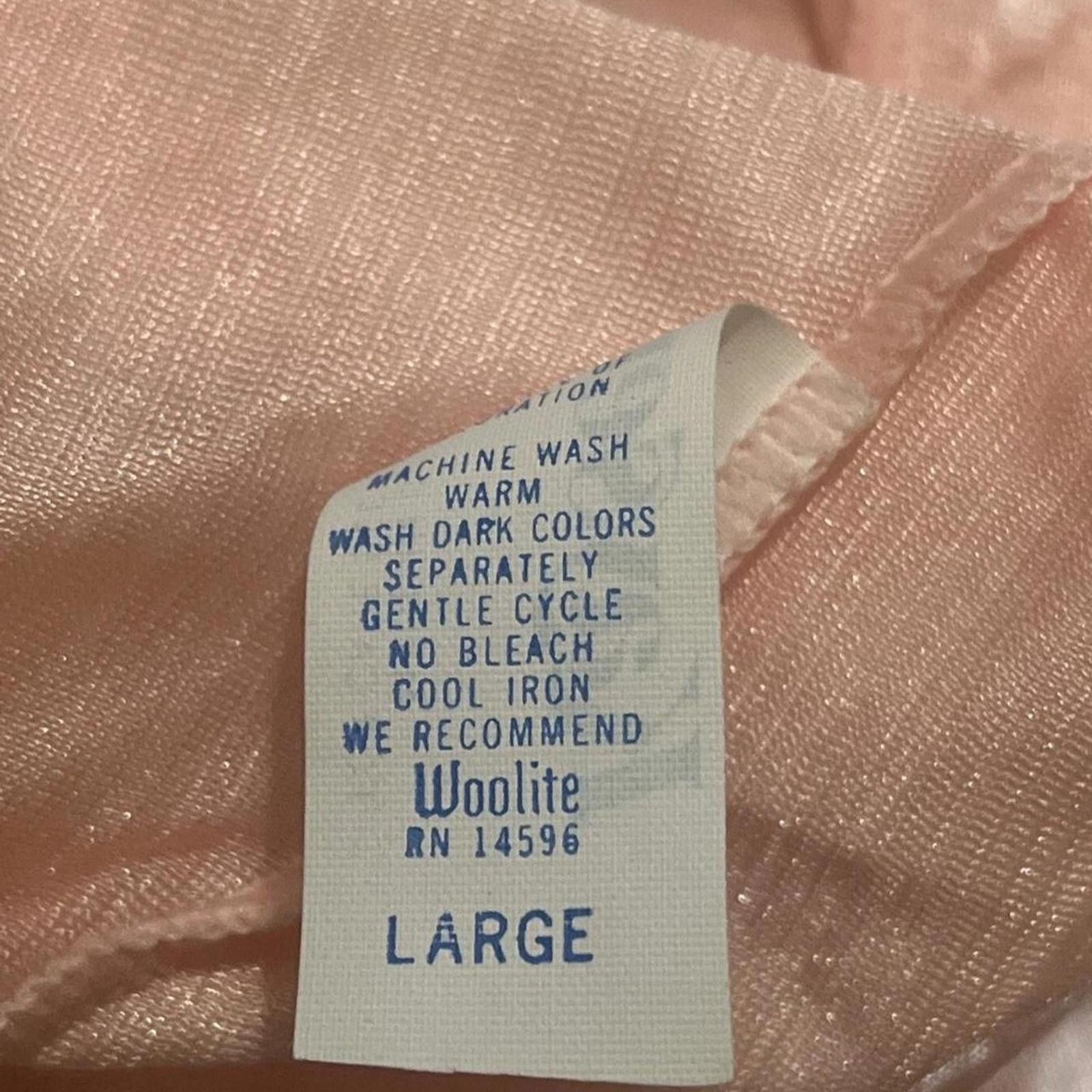 Other Pink vintage 70s dress with lace dress #70sfashion Size ONE SIZE - 6 Thumbnail