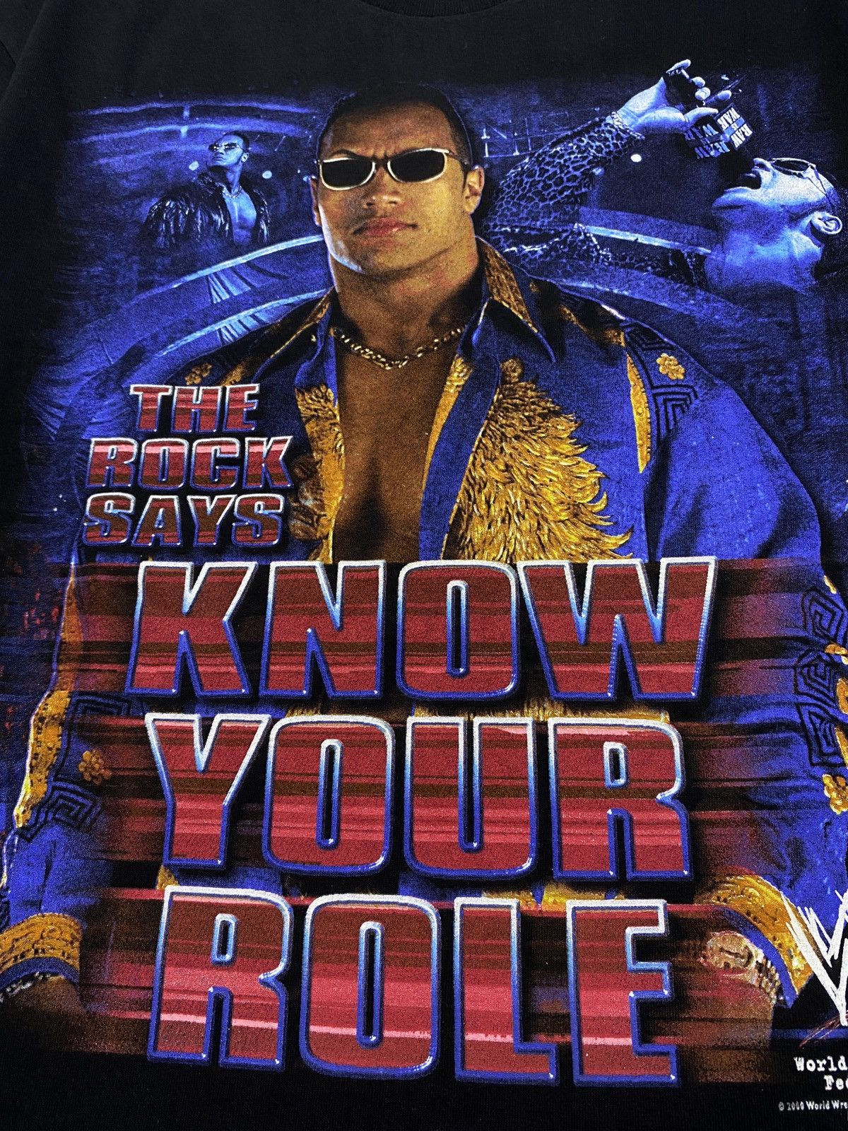 Other WWE the rock wrestling show vintage rare tee streetwear Size US L / EU 52-54 / 3 - 4 Thumbnail