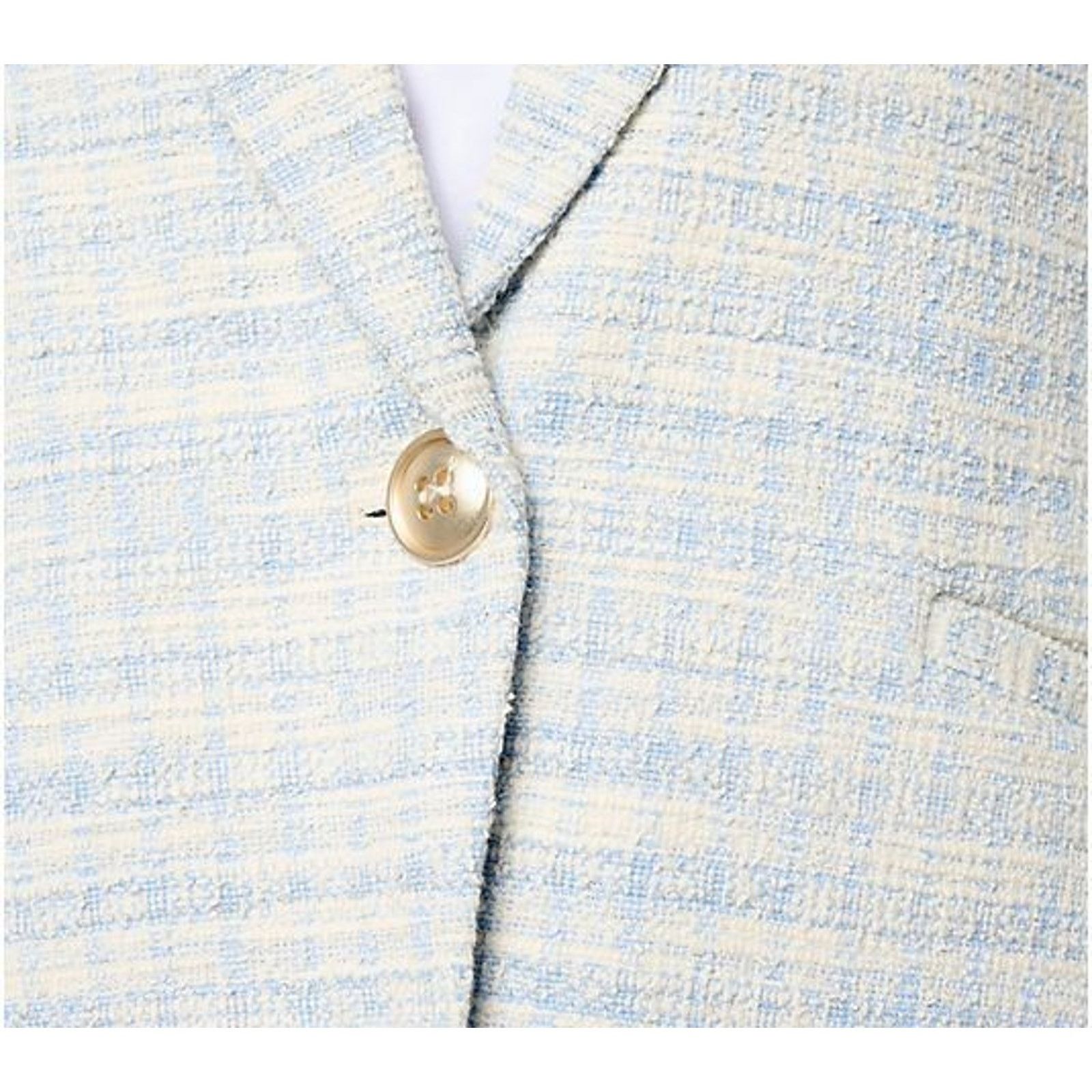 & Other Stories GRAVER Susan Grave Sleeve Blazer Wind Blue XS A644499 Size XS / US 0-2 / IT 36-38 - 4 Thumbnail