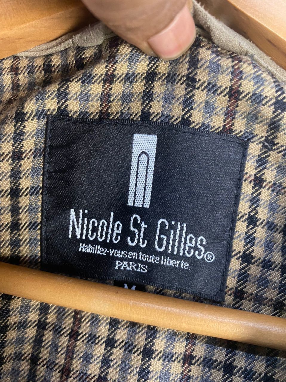 Nicole st gilles zipper vest