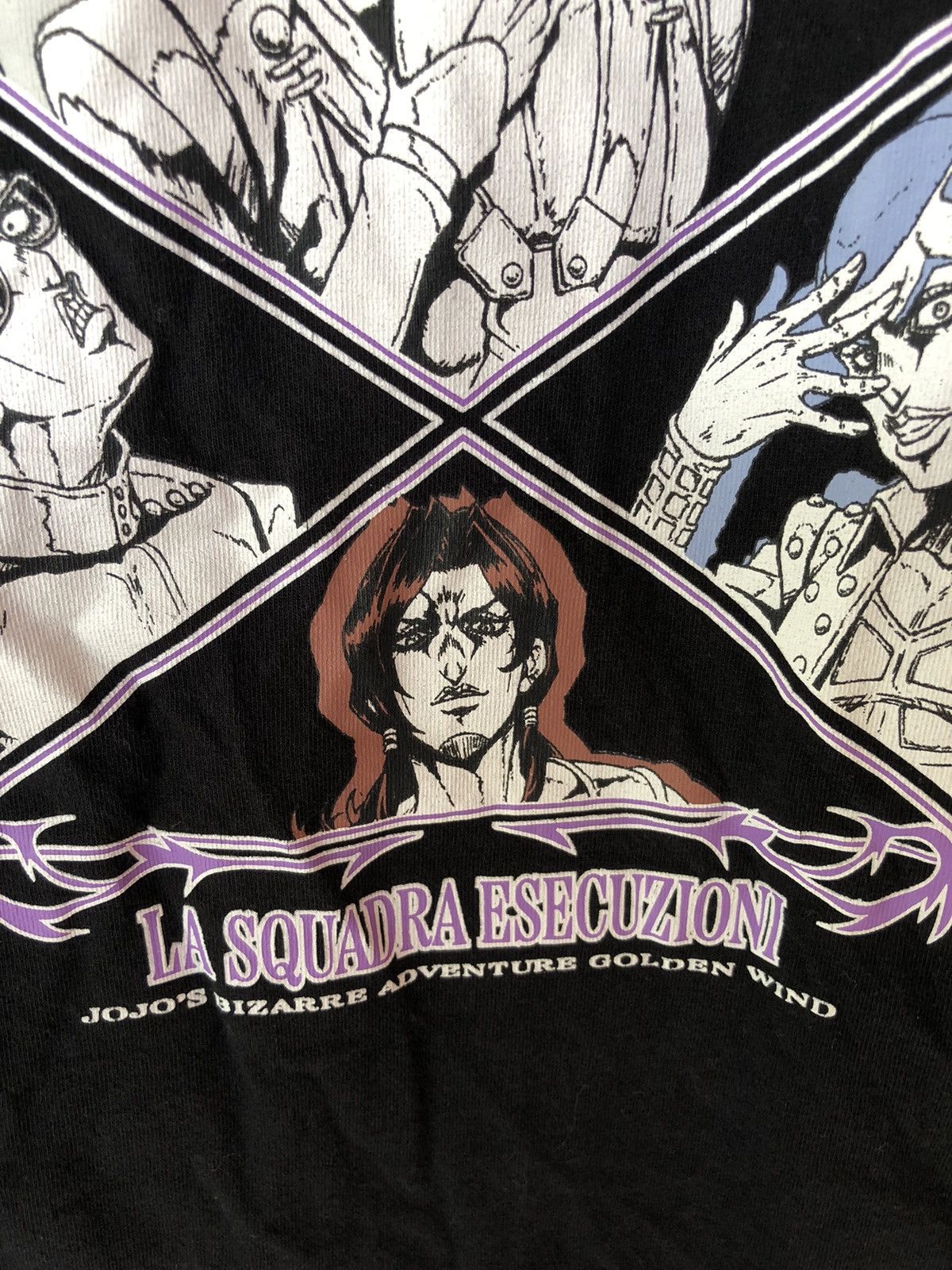 Japanese Brand JoJo’s Bizarre Vintage Anime La Squadra Esecuzioni Shirt Tee Size US M / EU 48-50 / 2 - 10 Thumbnail