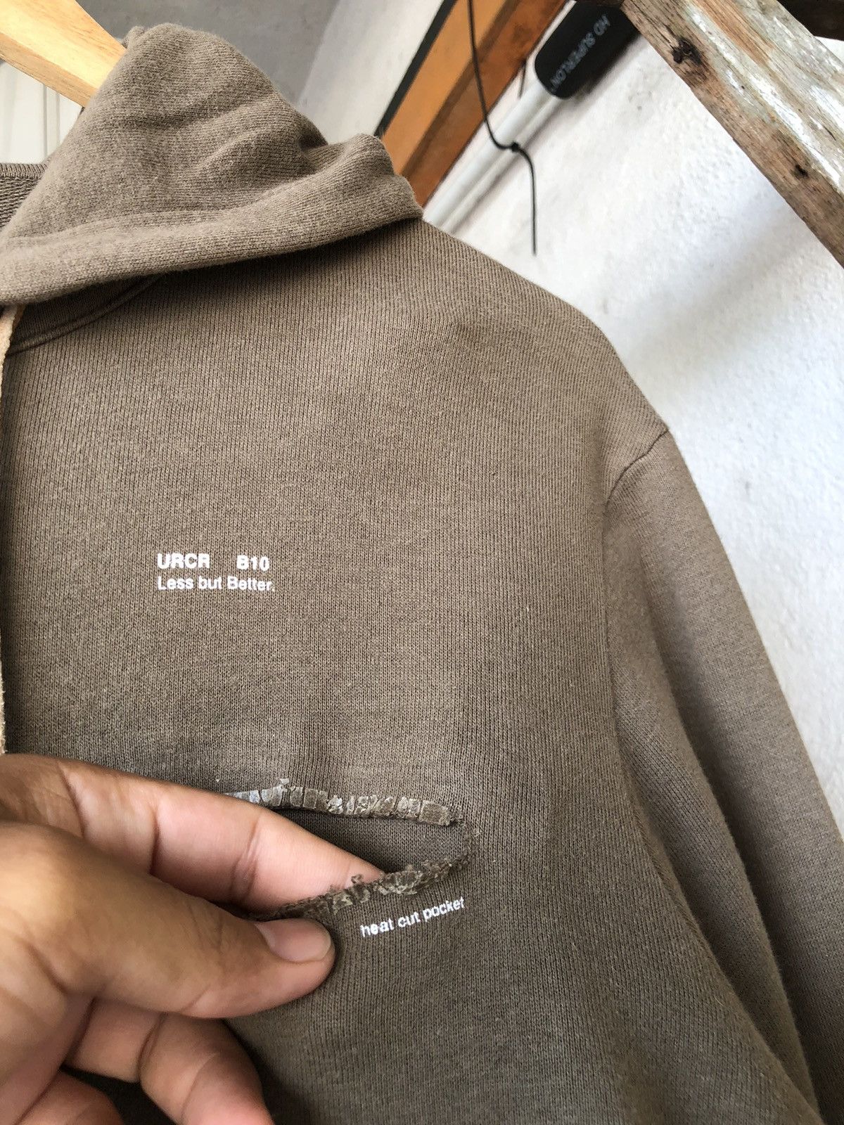 Undercover Rare🔥Undercover "Less but Better" Disteressed Zipper Hoodie Size US M / EU 48-50 / 2 - 3 Thumbnail