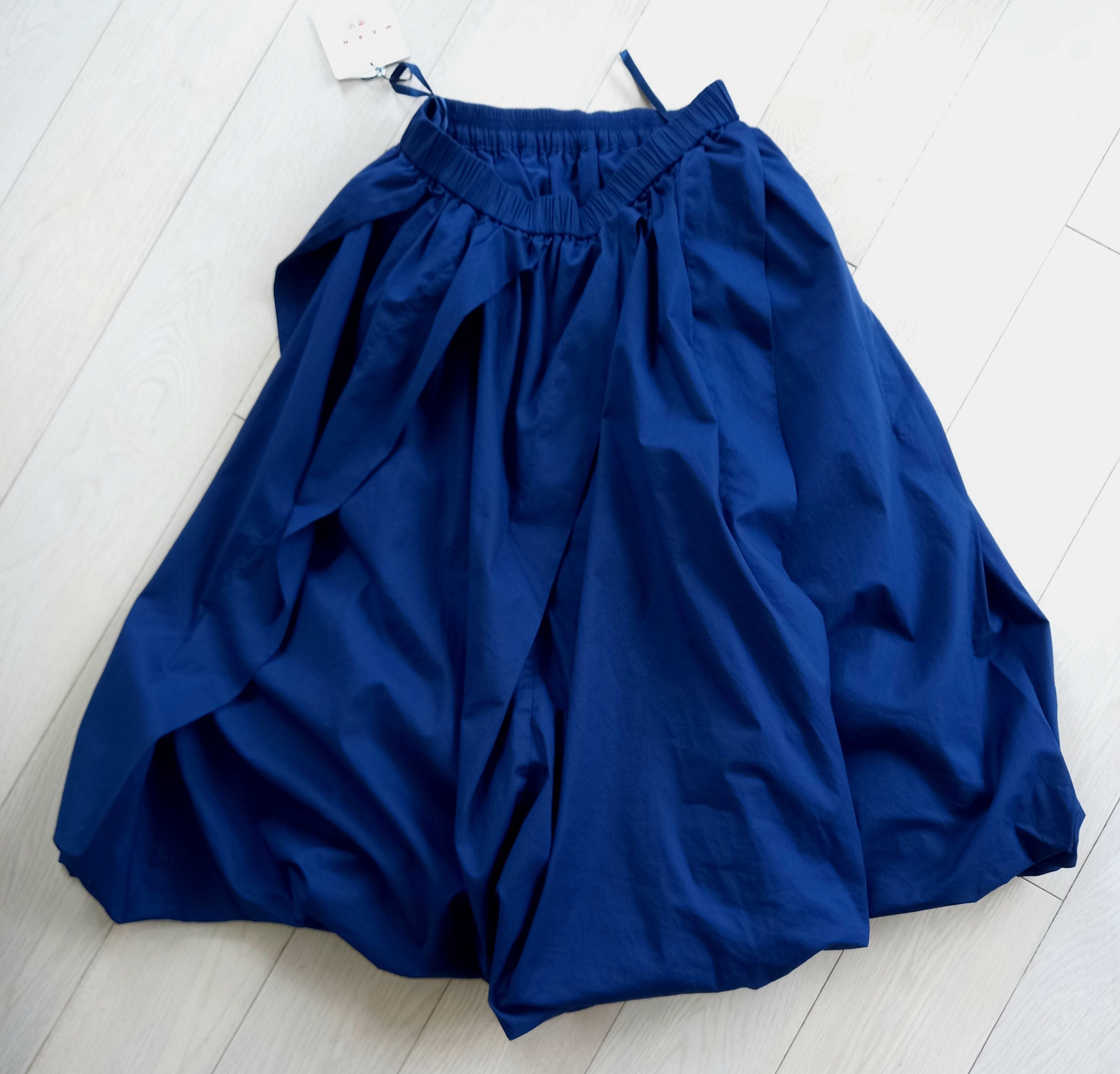 Marni × Uniqlo NWT Marni x Uniqlo Balloon Skirt Navy Blue