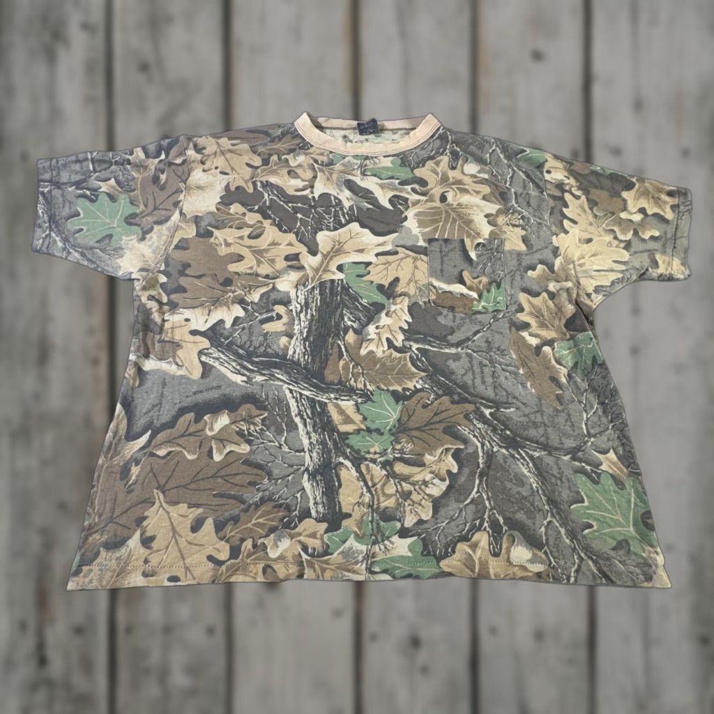 Vintage VINTAGE Ace Sportswear Shirt Mens XL Camo Pocket Hunting Outdoor USA 90s Size US XL / EU 56 / 4 - 1 Thumbnail