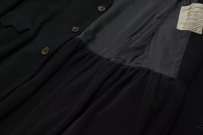 Yohji Yamamoto Yohji Yamamoto Yohji Yamamoto Coat with Number 9 Size US M / EU 48-50 / 2 - 5 Thumbnail