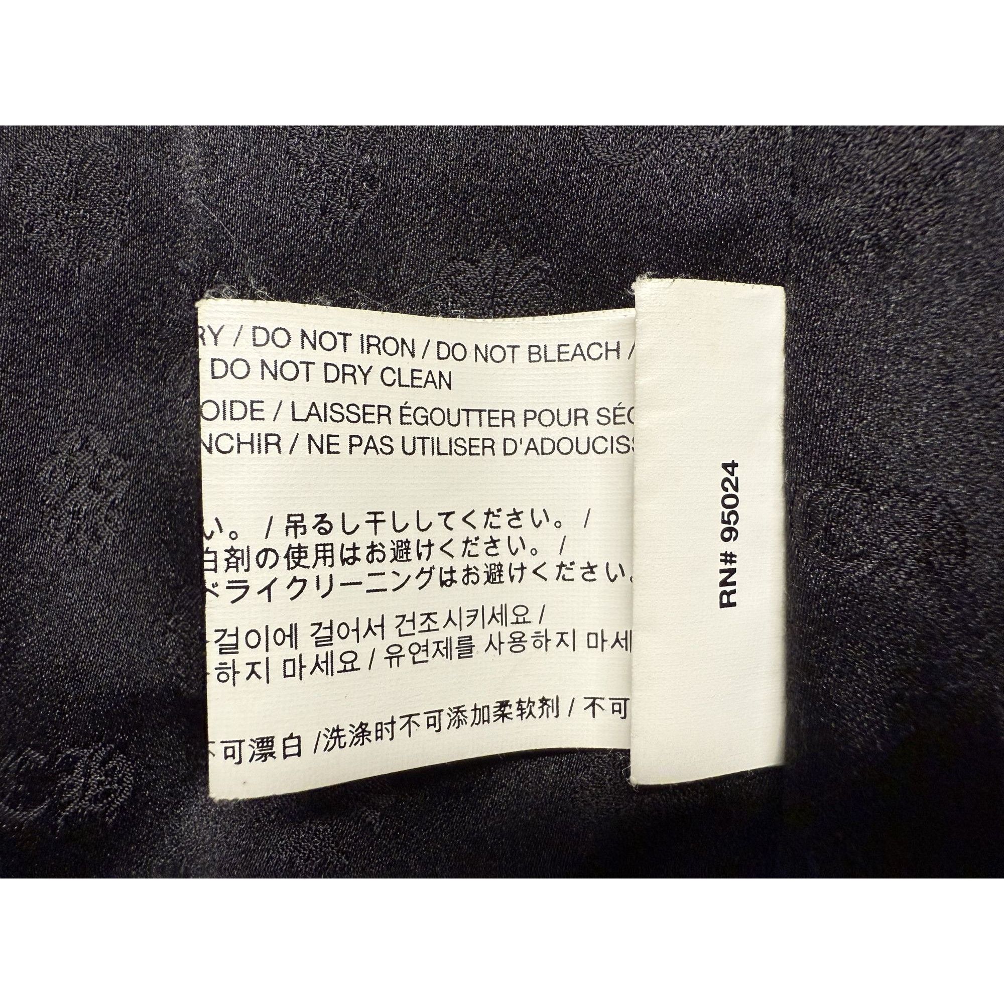 Chrome Hearts Chrome Hearts Womens Black Goose Down Puffer Jacket With Zip Size S / US 4 / IT 40 - 7 Thumbnail