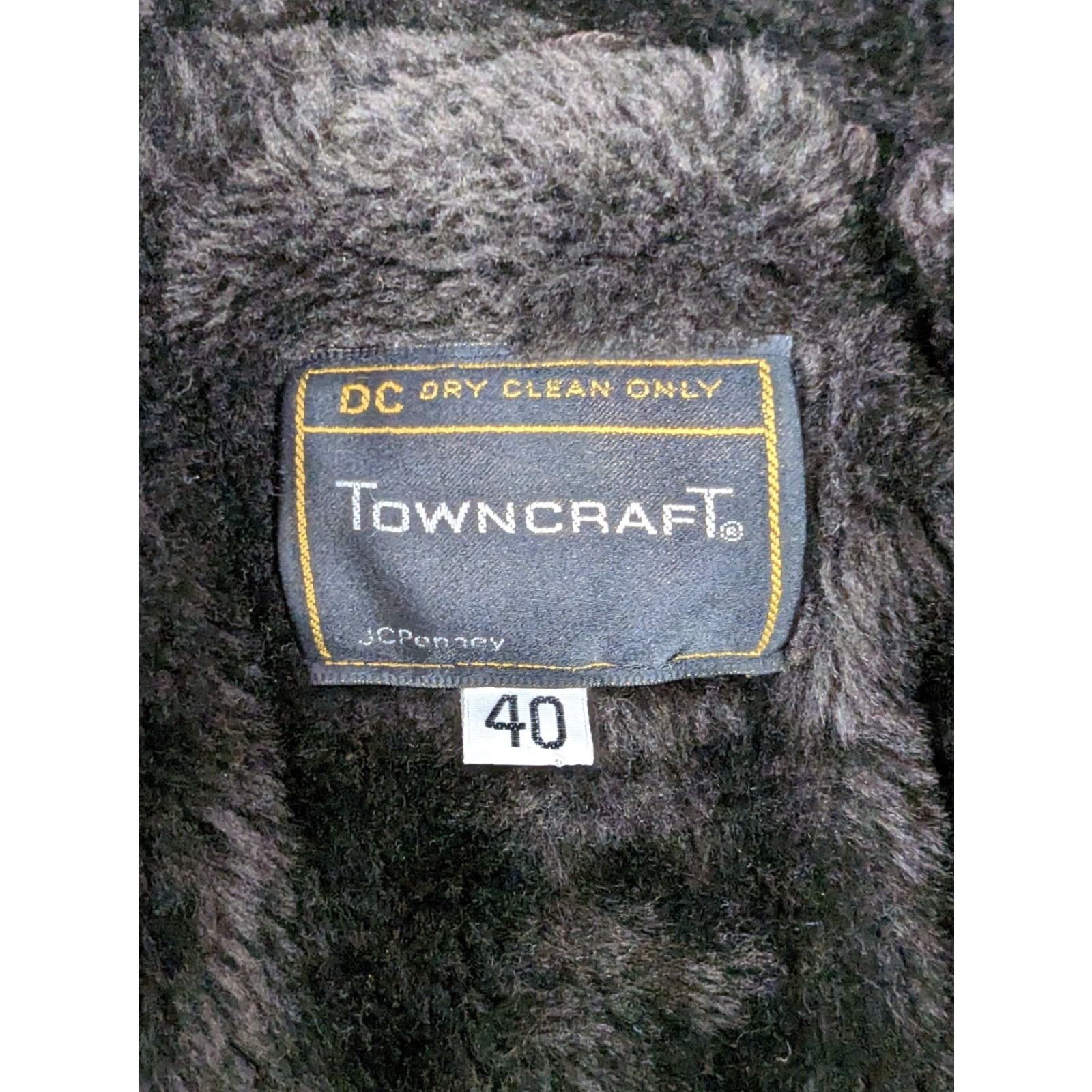 Vintage VINTAGE JCPENNEY Towncraft Wool Rancher Western Over Coat Coat Mens 40 Brown Jacket Size US XXS / EU 40 - 4 Thumbnail
