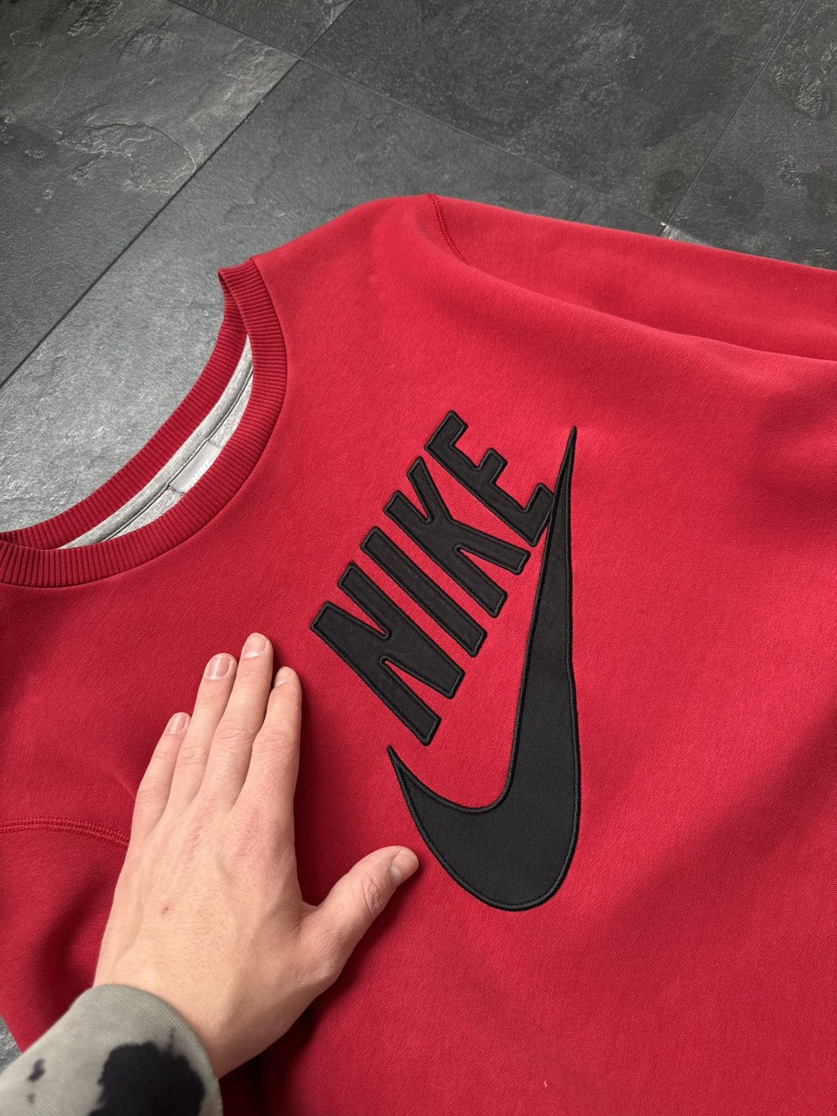 Nike × Vintage Big logo Nike rare vintage sweatshirt Size US M / EU 48-50 / 2 - 3 Thumbnail