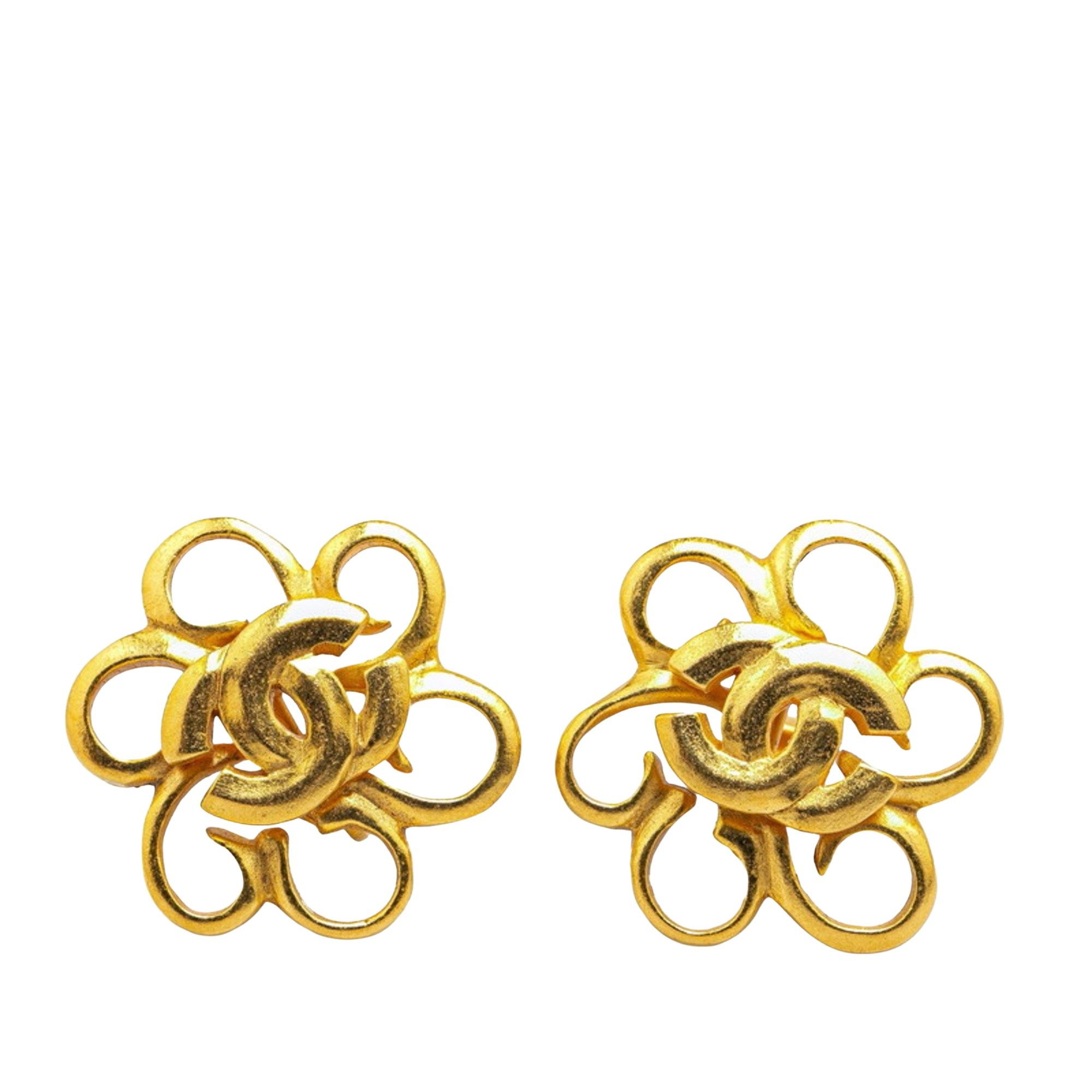 Chanel Chanel Coco Mark earring Size ONE SIZE - 1 Thumbnail