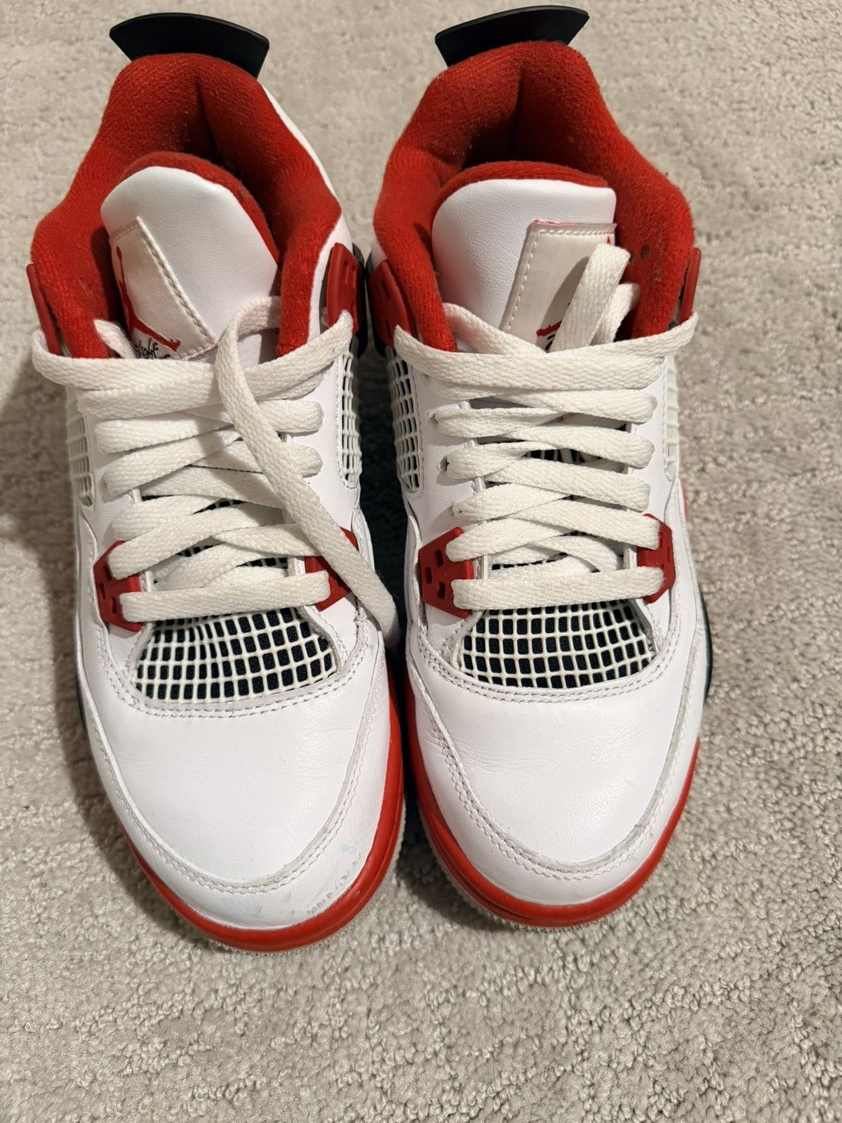 Nike Air Jordan 4 Retro "Fire Red" Size US 6 / IT 36 - 1 Thumbnail