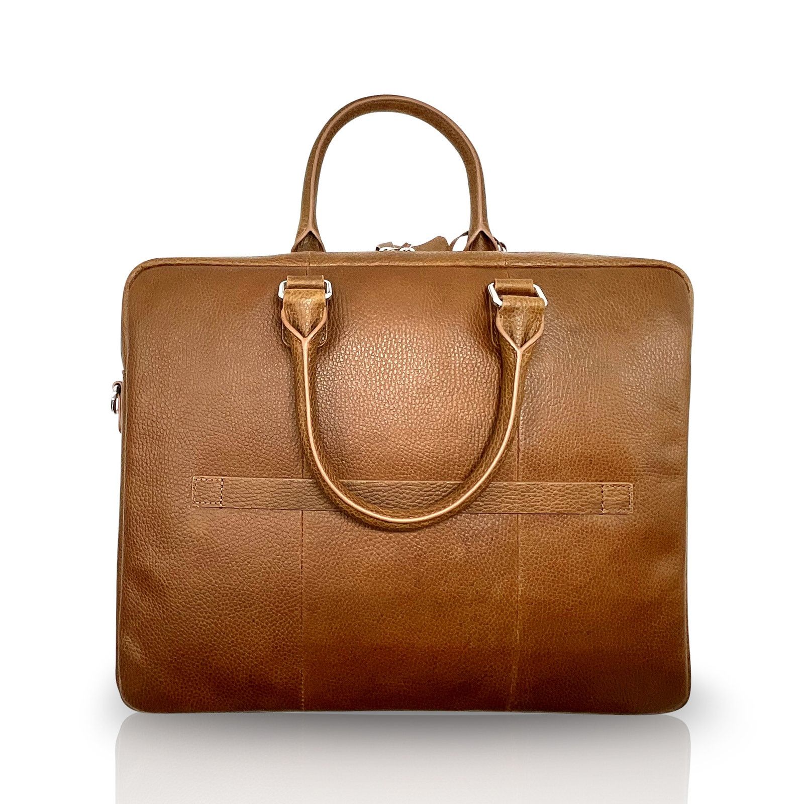 Handmade Adamonde Leather Laptop// Carry On Bag for Men and Women Size ONE SIZE - 2 Thumbnail
