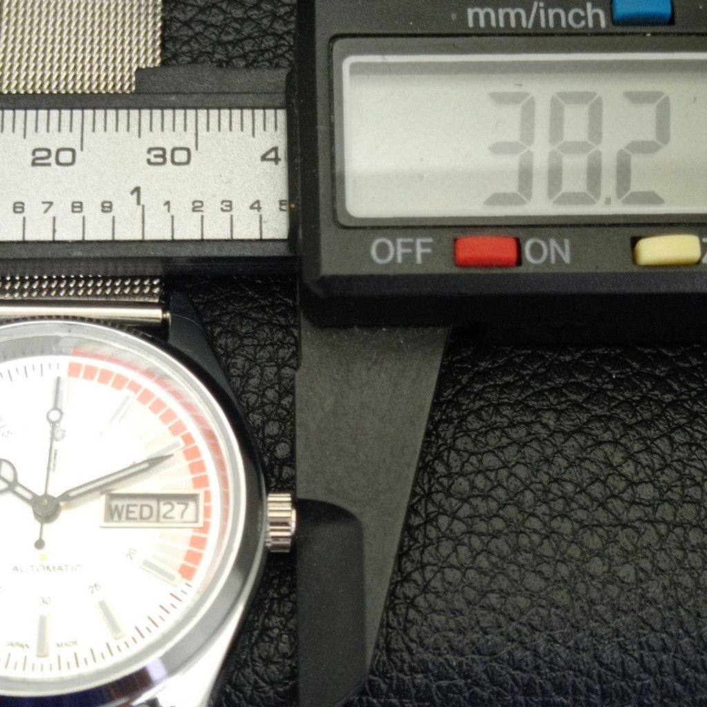 Seiko REFURBISHED VINTAGE SEIKO 5 AUTO JAPAN MENS WATCH a440726 Size 38 - 7 Thumbnail