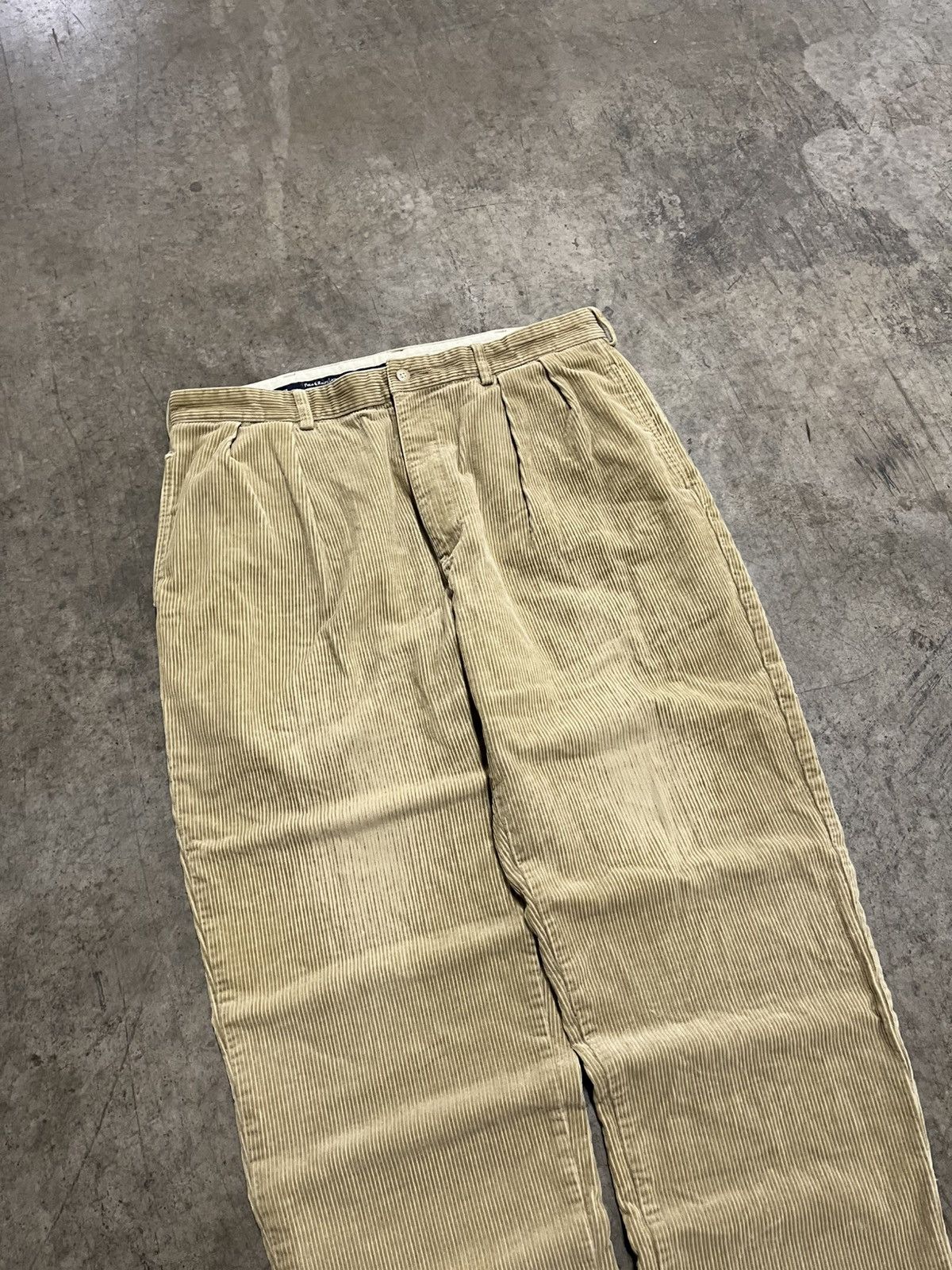 Polo Ralph Lauren × Vintage Polo Ralph Lauren vintage corduroy pants baggy preppy skater Size US 36 / EU 52 - 3 Thumbnail
