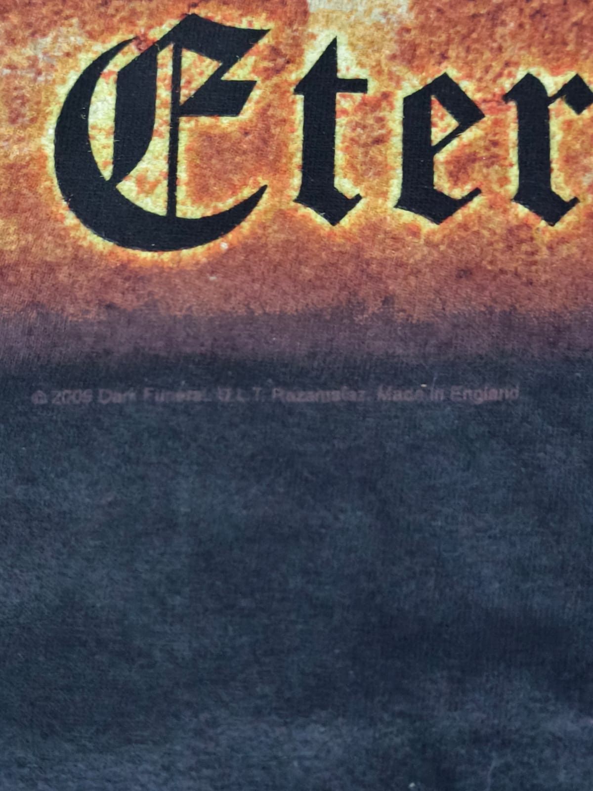 Band Tees Vintage Dark Funeral Angelus Exuro Pro Eternus black metal Size US L / EU 52-54 / 3 - 3 Thumbnail