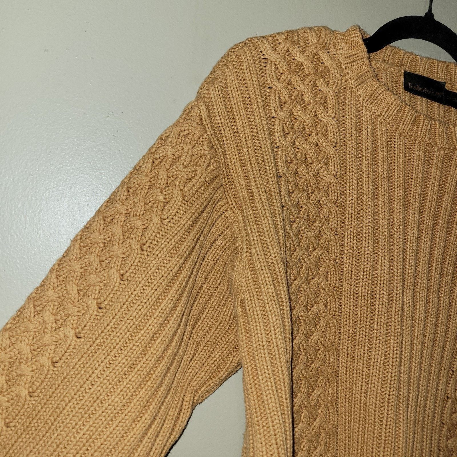 Timberland Timberland Thick Chunky Cable Knit Fisherman Size M Size US M / EU 48-50 / 2 - 12 Thumbnail