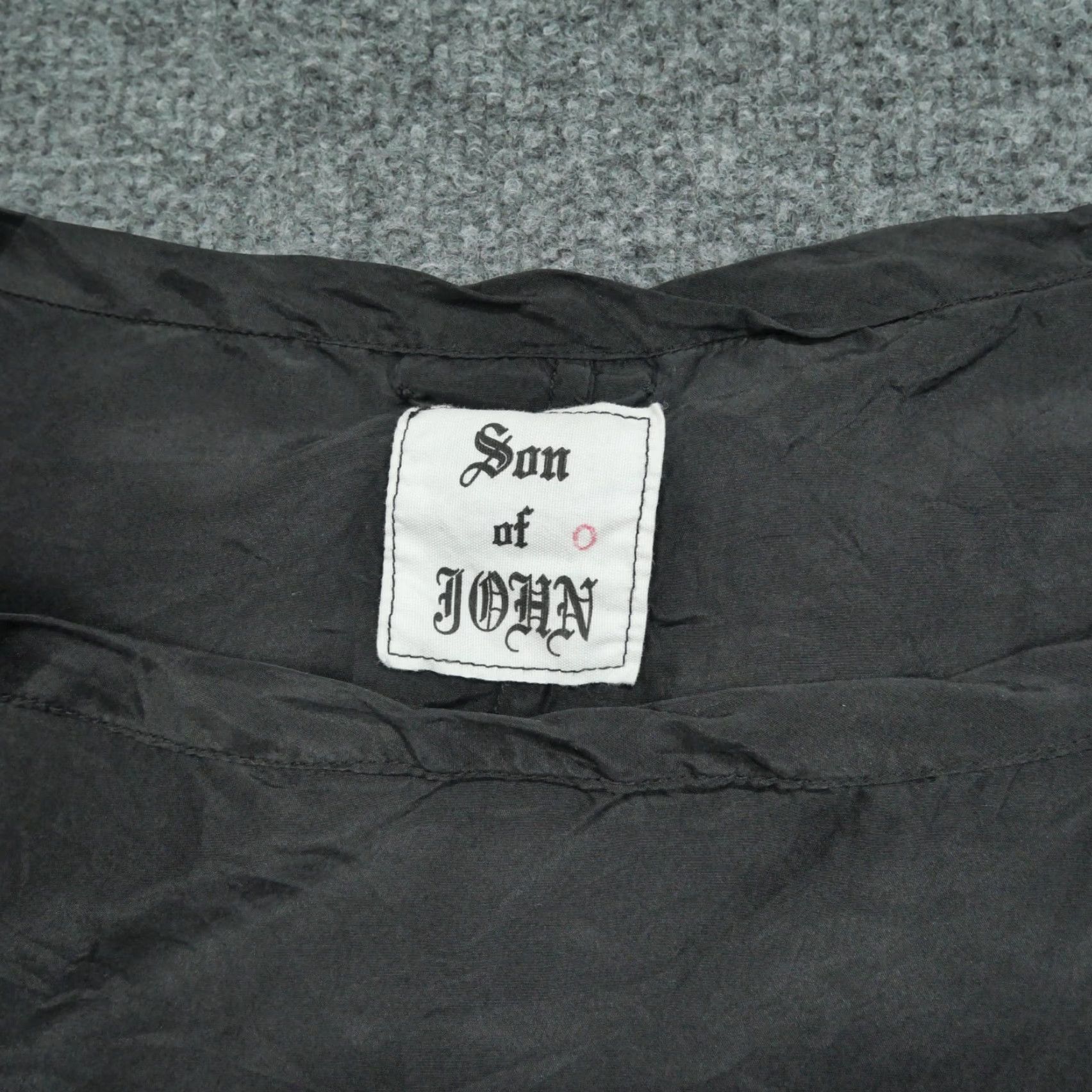 Vintage VINTAGE Son Of John Dress Womens 0 Black Silk Oversized Pocket Shirt Loose USA Made NYC Size XS / US 0-2 / IT 36-38 - 2 Thumbnail